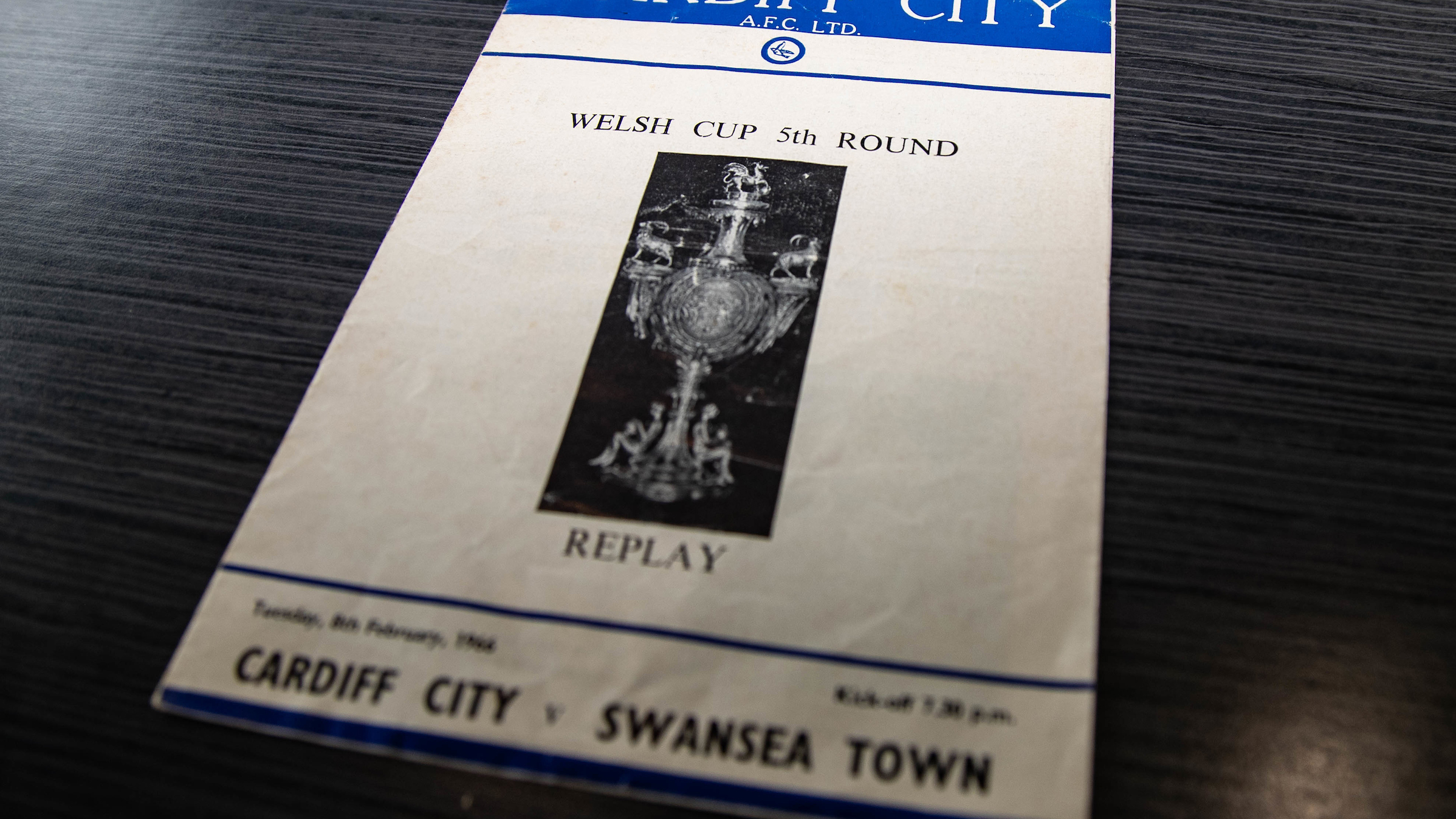 1966 Welsh Cup replay programme