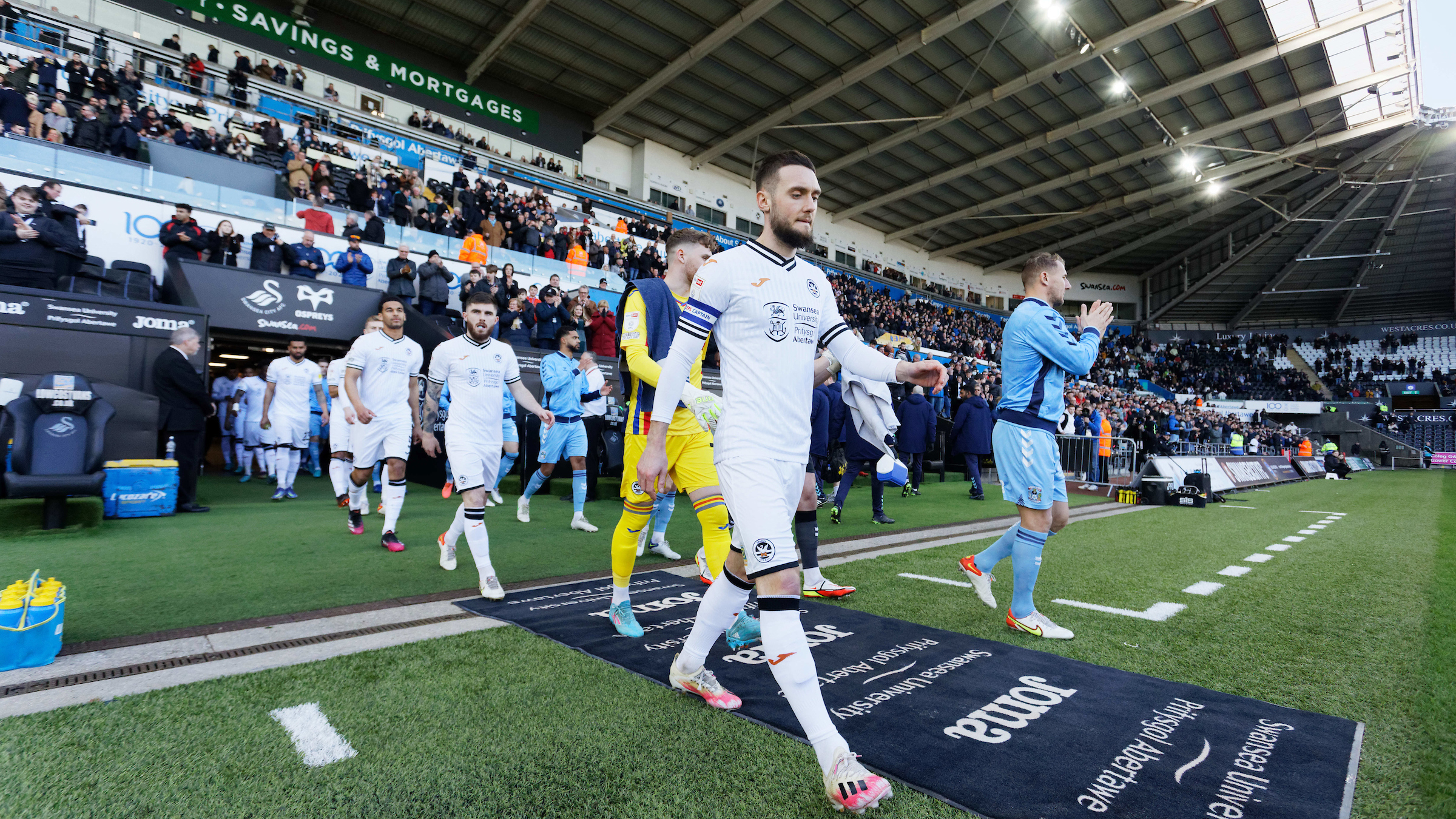 Coventry City home walk out