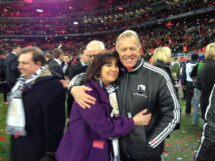 Jackie Rockey with Alan Curtis