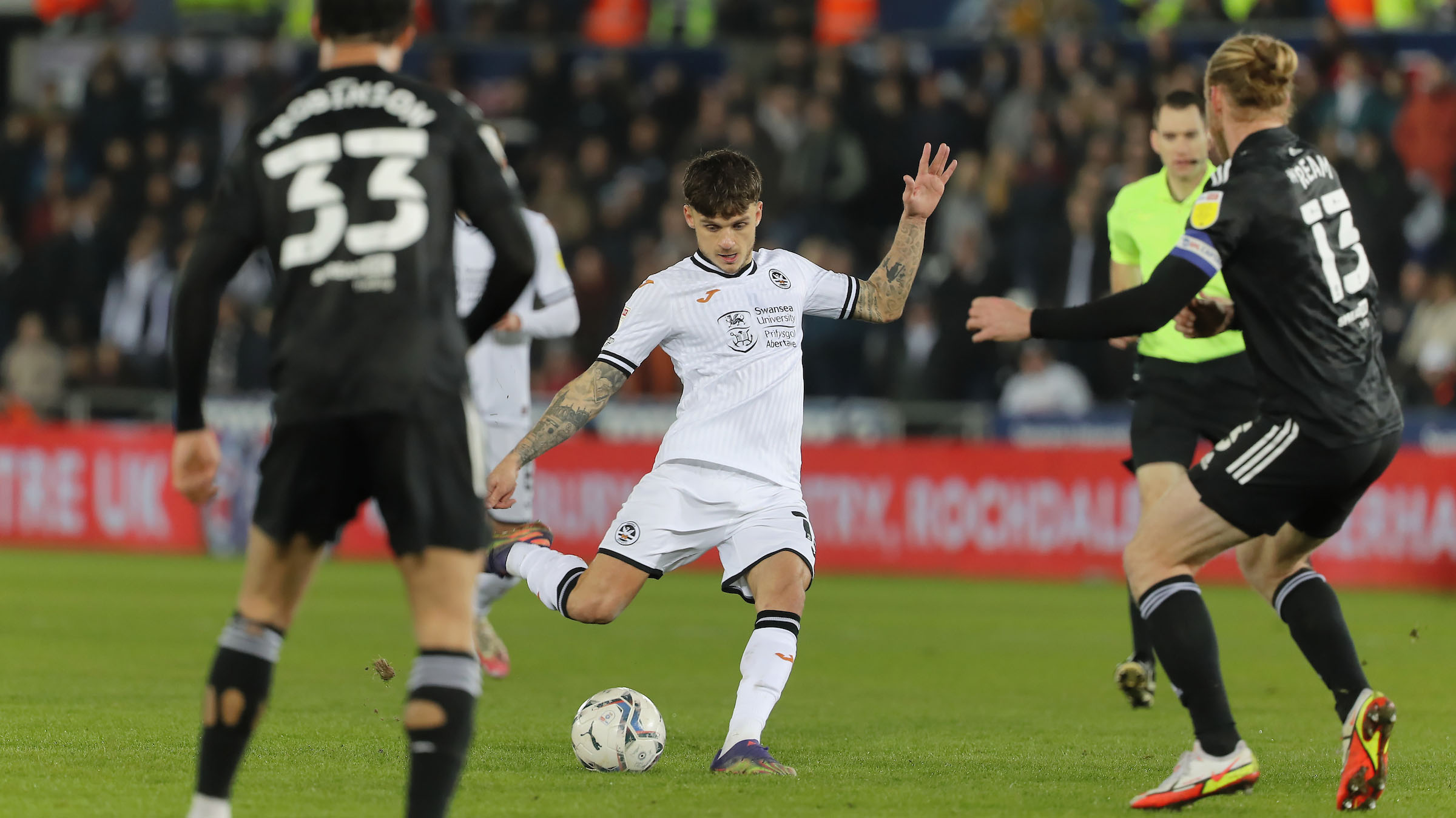 Jamie Paterson against Fulham