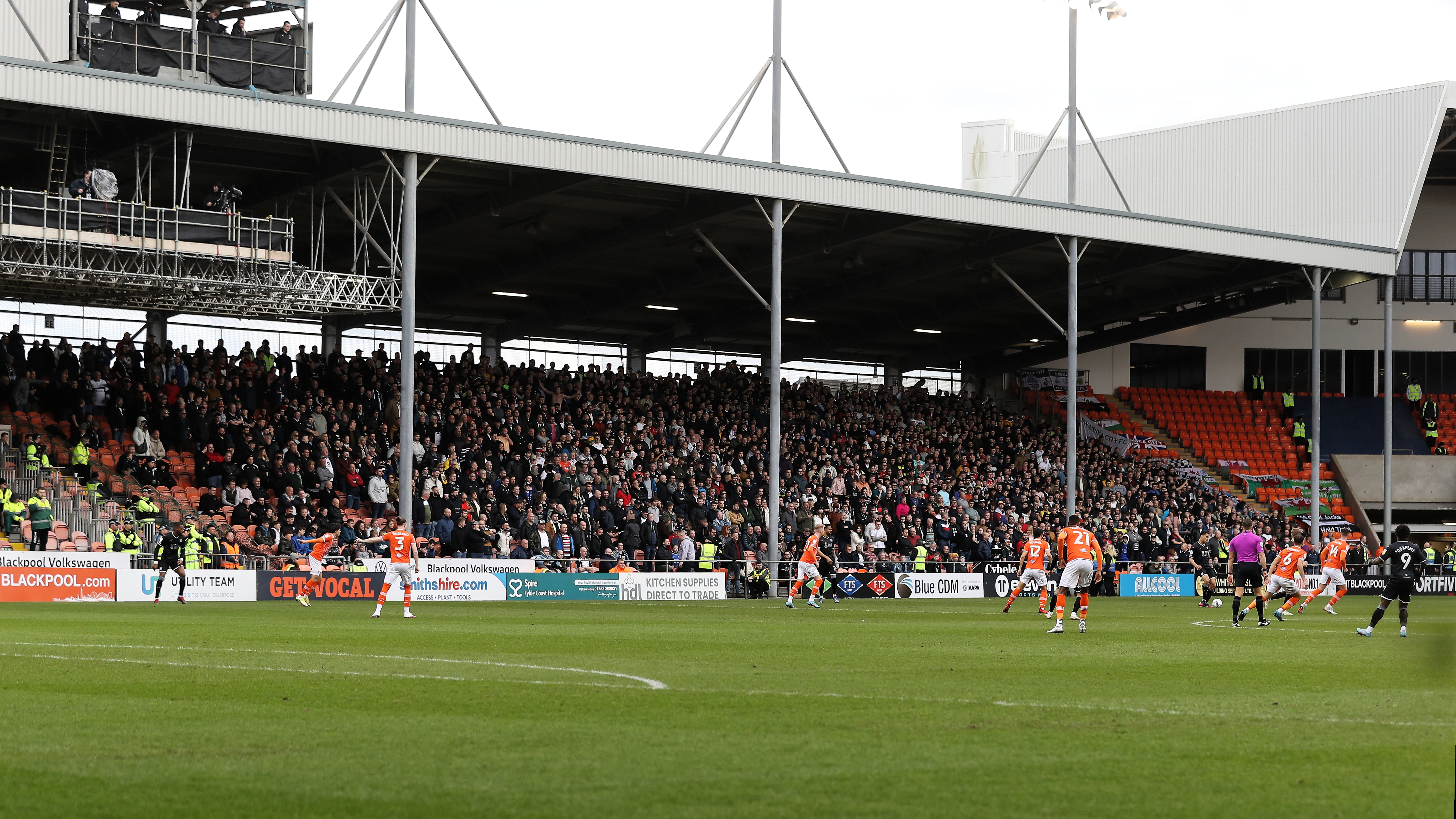 Blackpool away fans