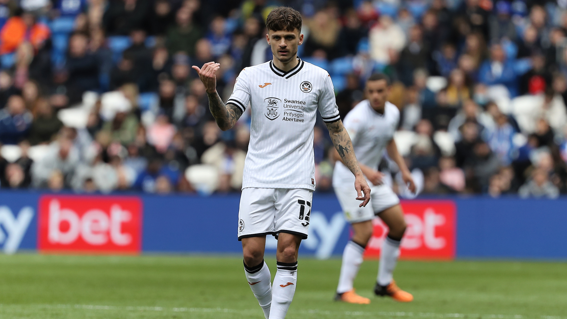 Cardiff away Jamie Paterson