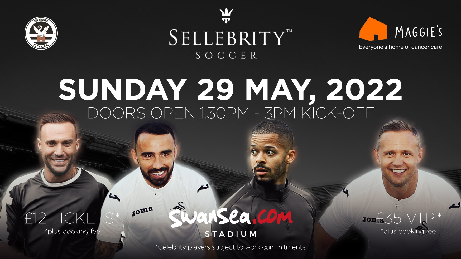Sellebrity Soccer to host fundraising football match at the Stadium in memory of Nev