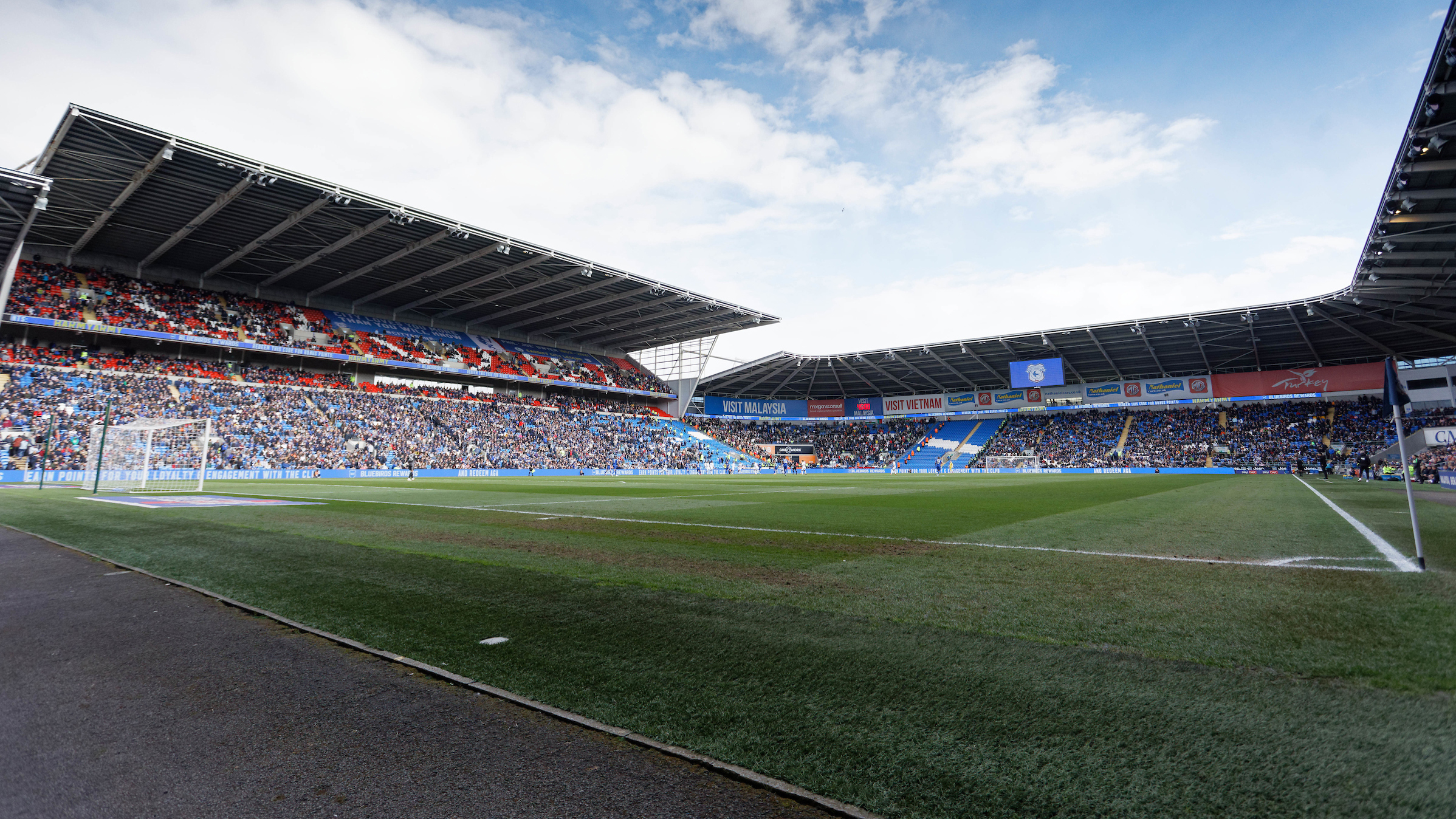 South Wales derby general view