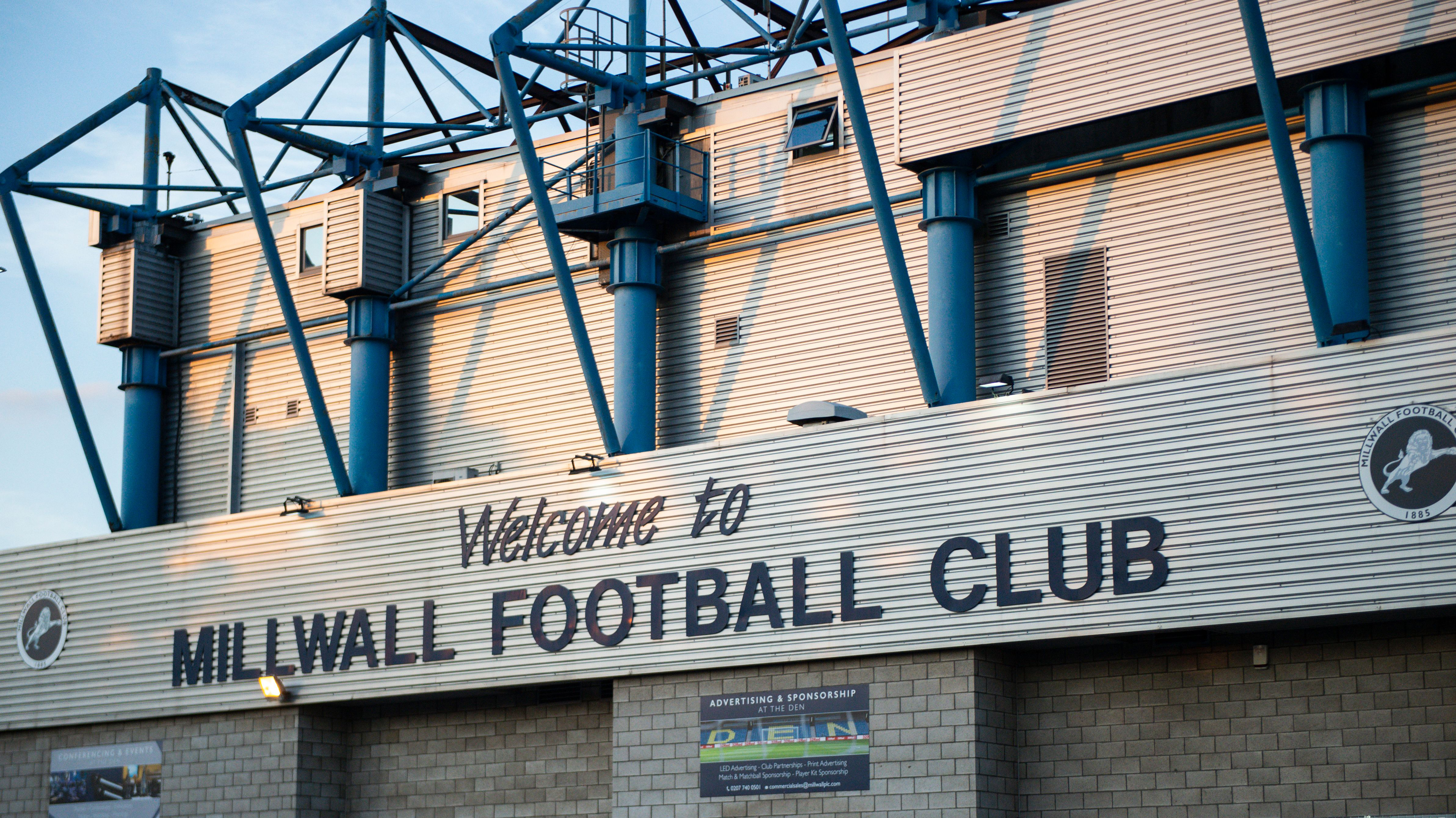 External shot of Millwall's stadium