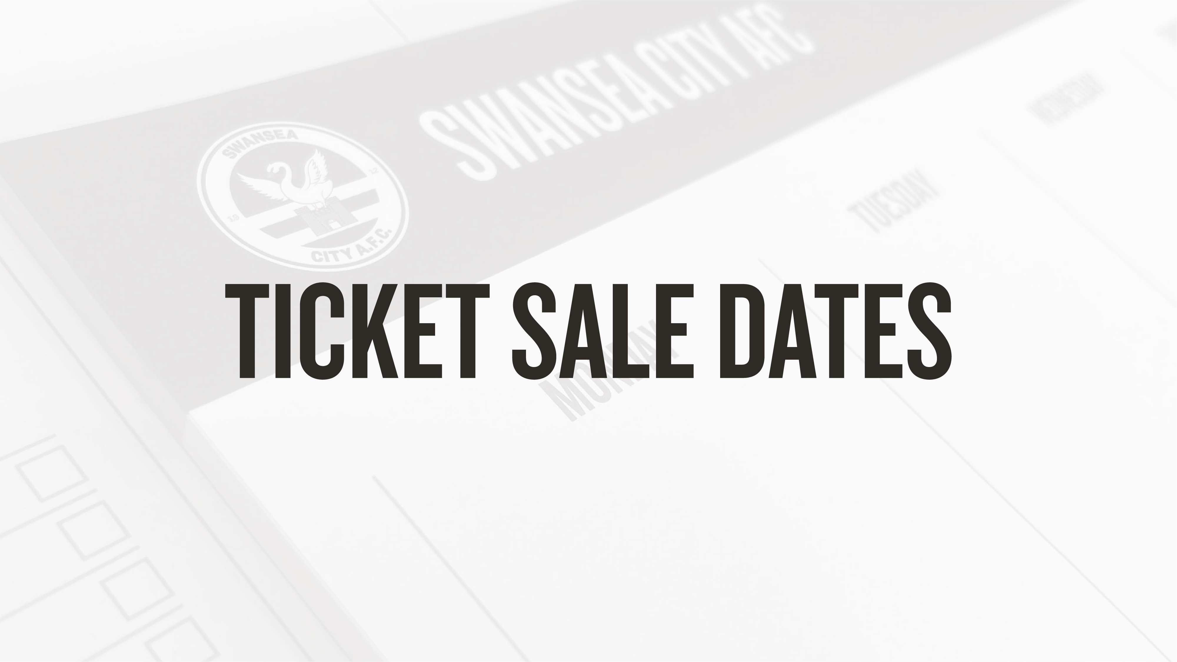 Ticket Sale Dates
