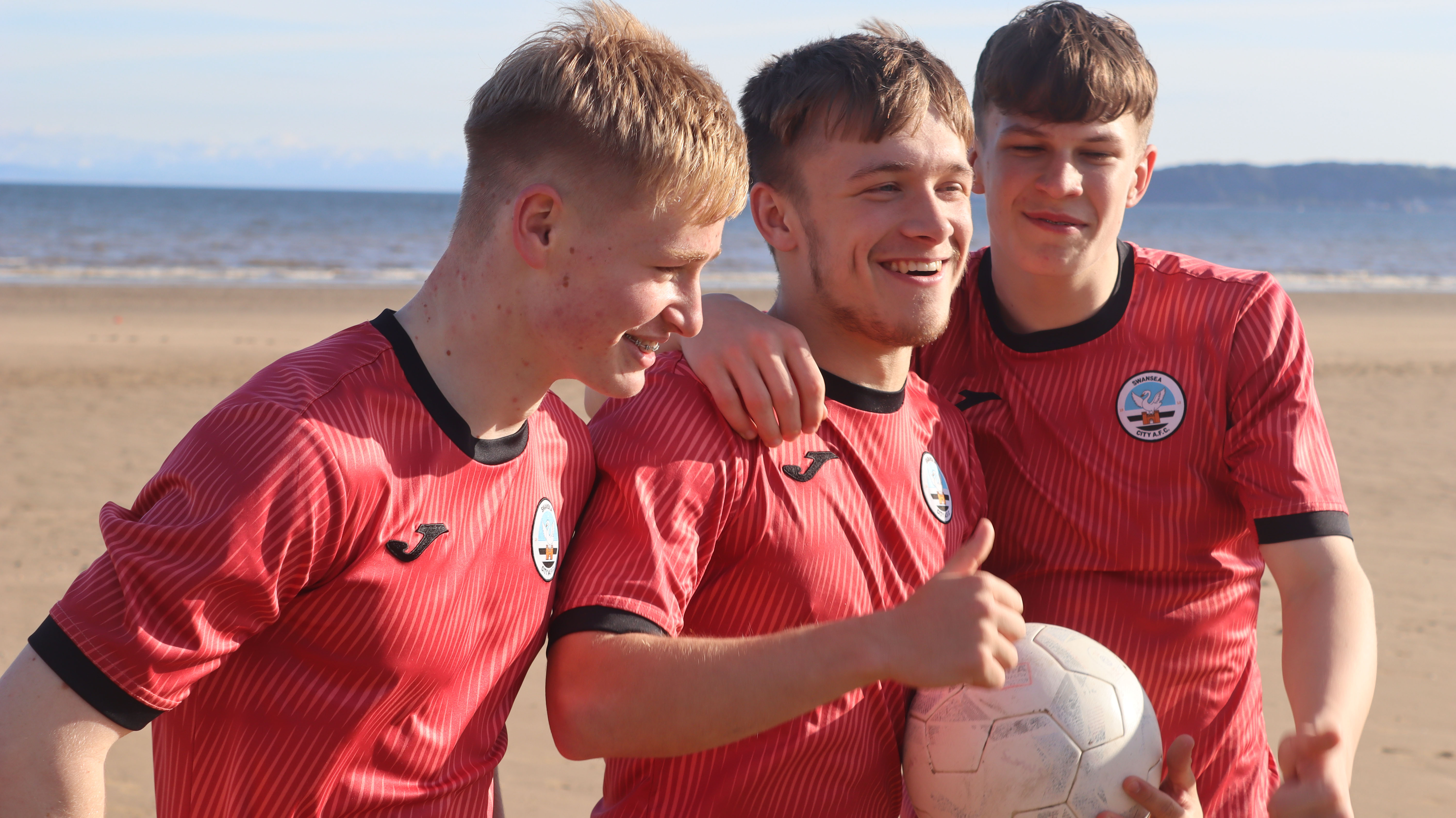 Under-18 Beach training