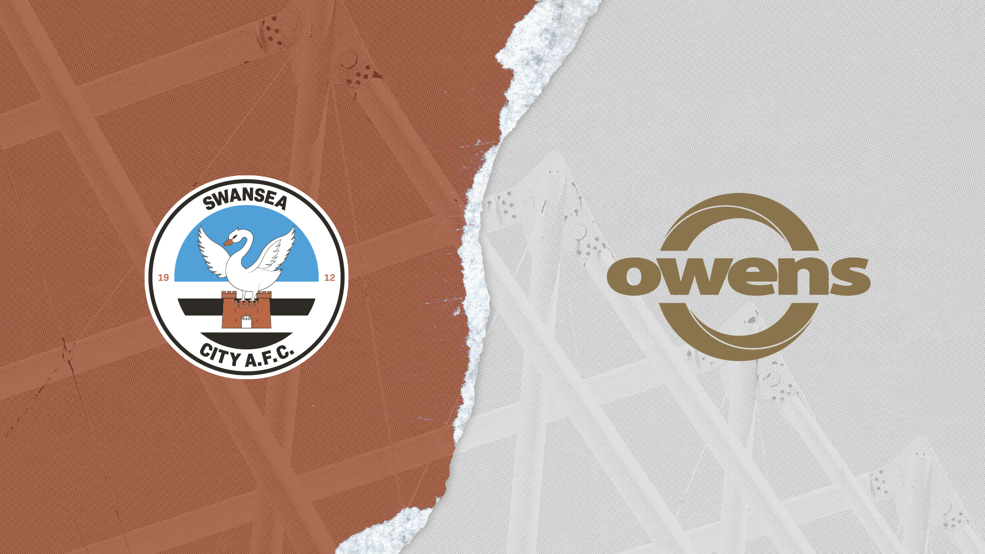 Swansea City and Owens logos next to one another