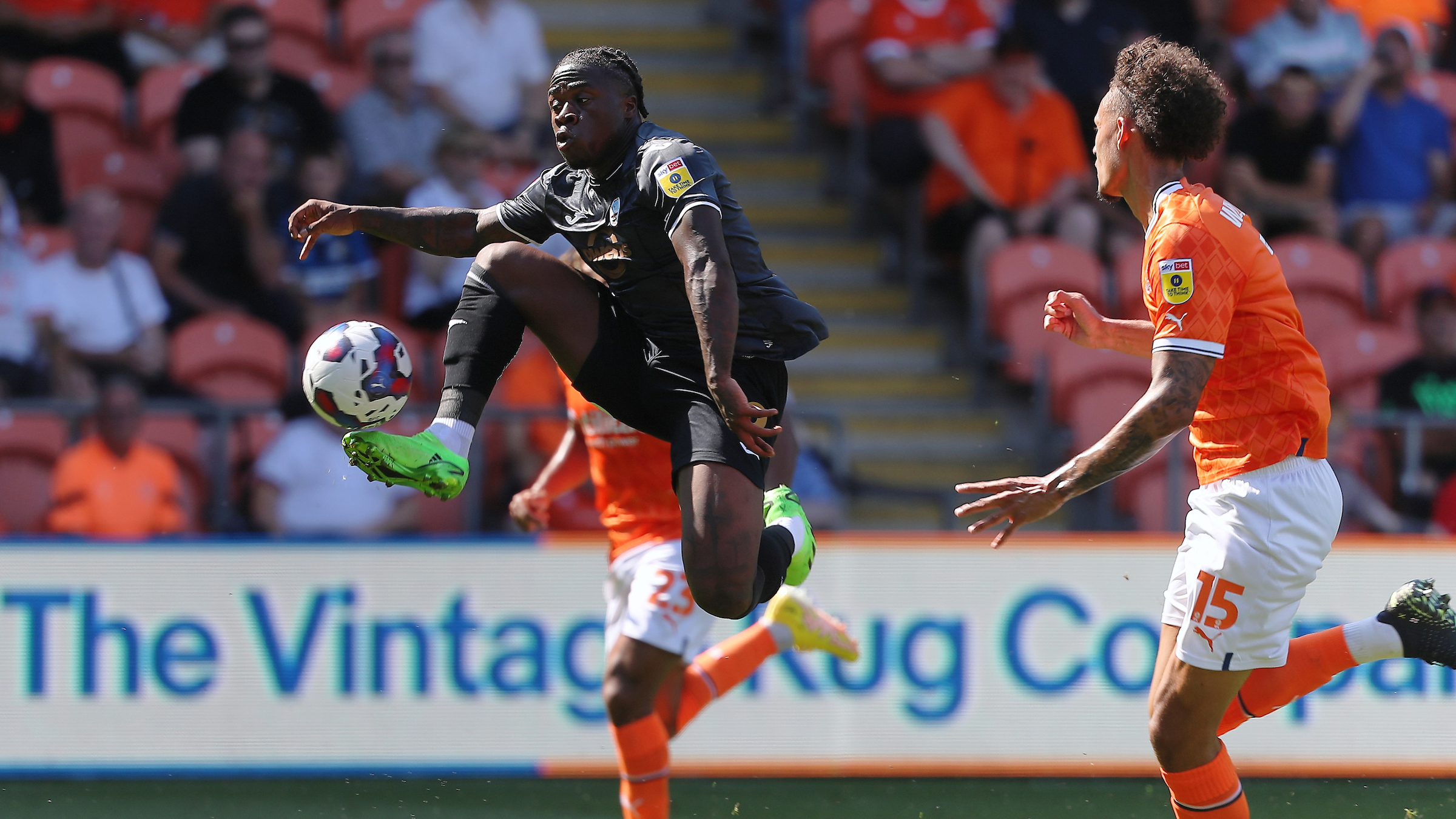 Blackpool away Michael Obafemi