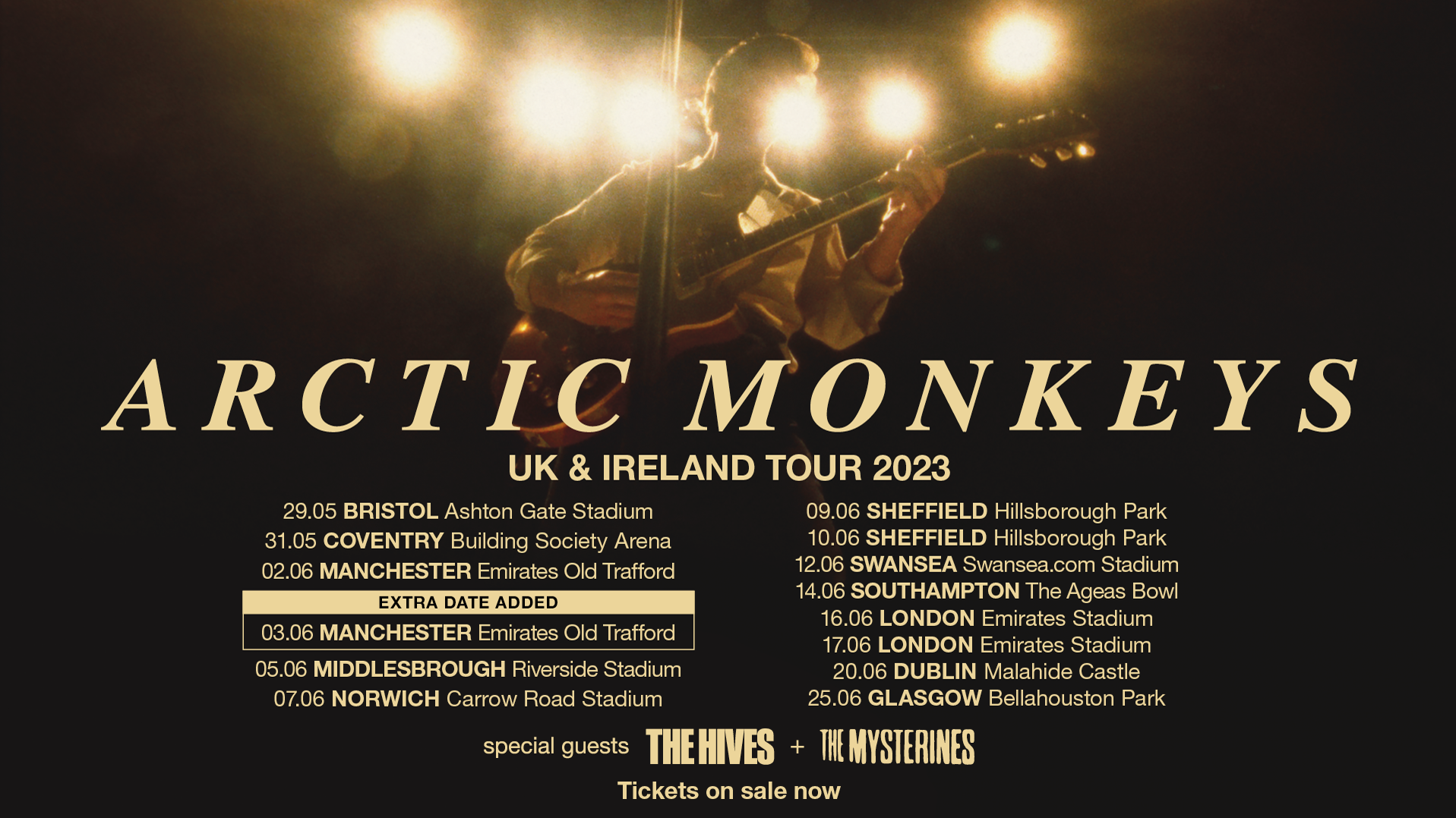 Arctic Monkeys Tickets on sale
