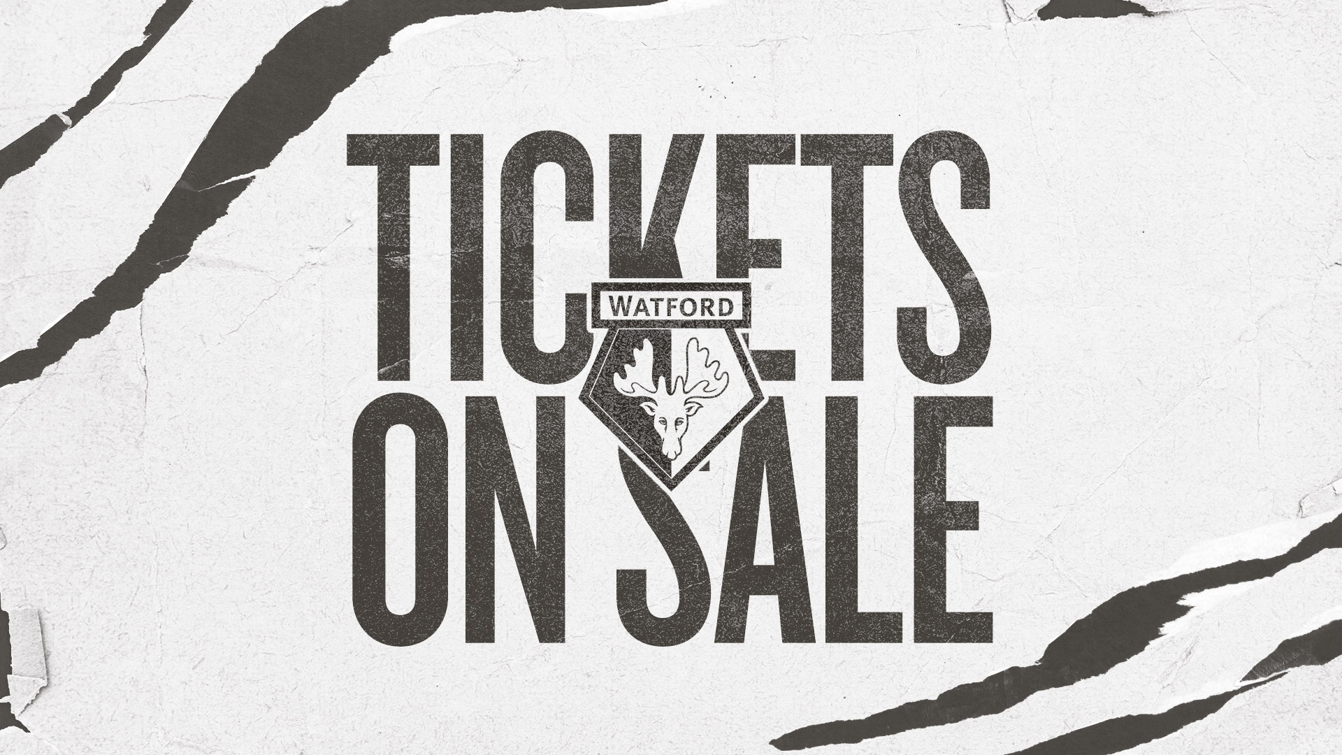 Graphic: Tickets on sale - Watford