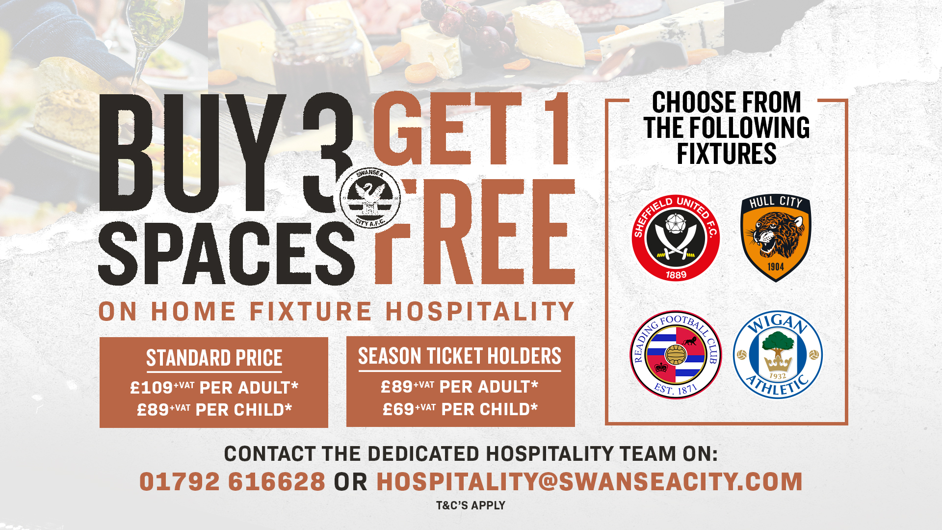 Buy three hospitality spaces, get one free graphic