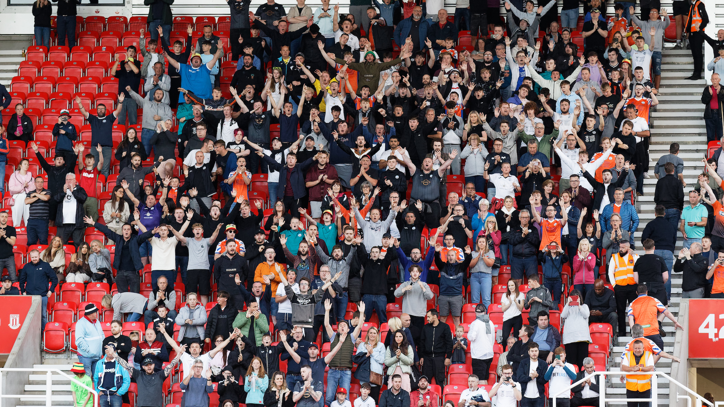 Fan gallery | Stoke v Swansea City | Swansea