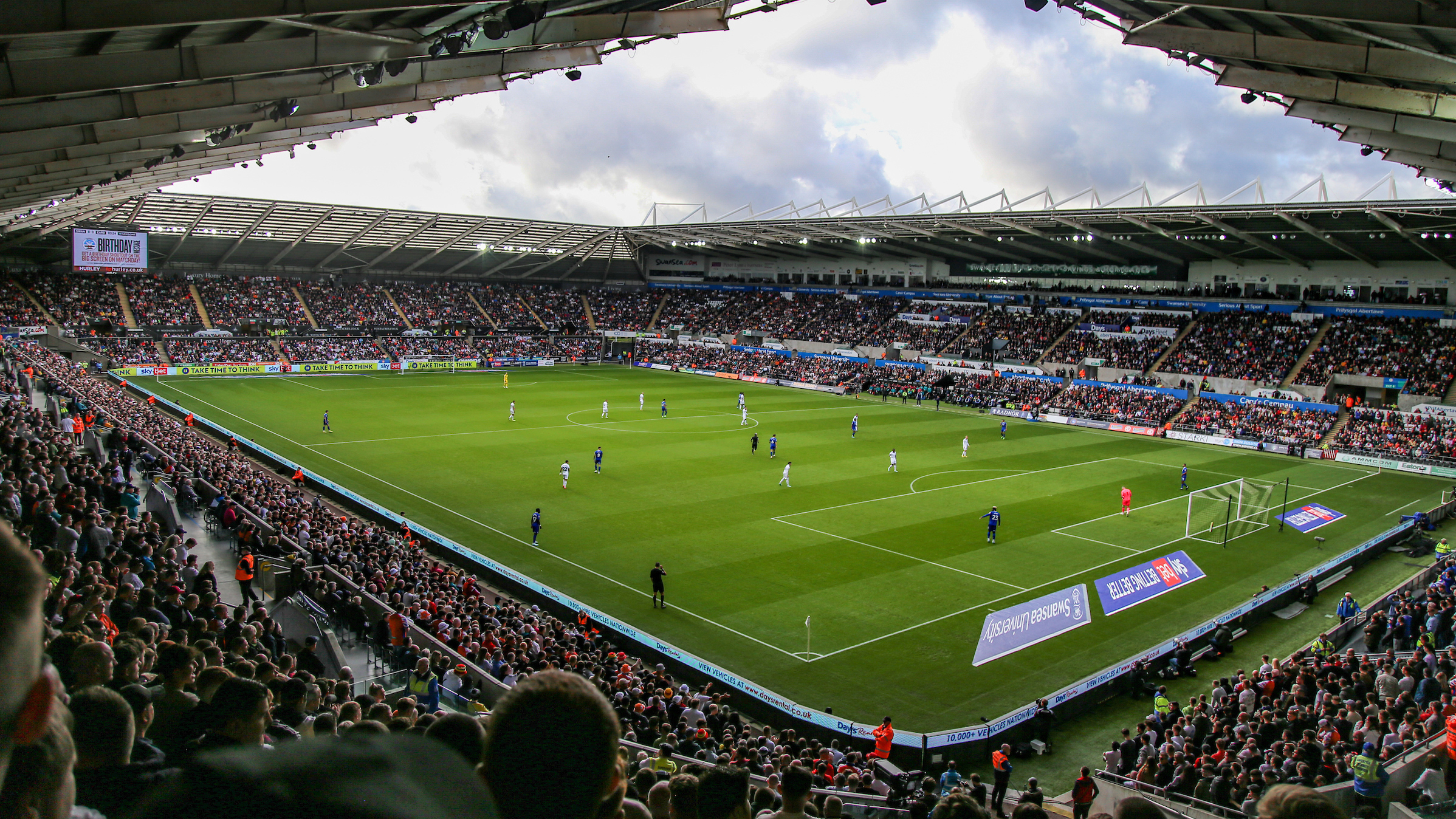Swansea Cardiff stadium general view
