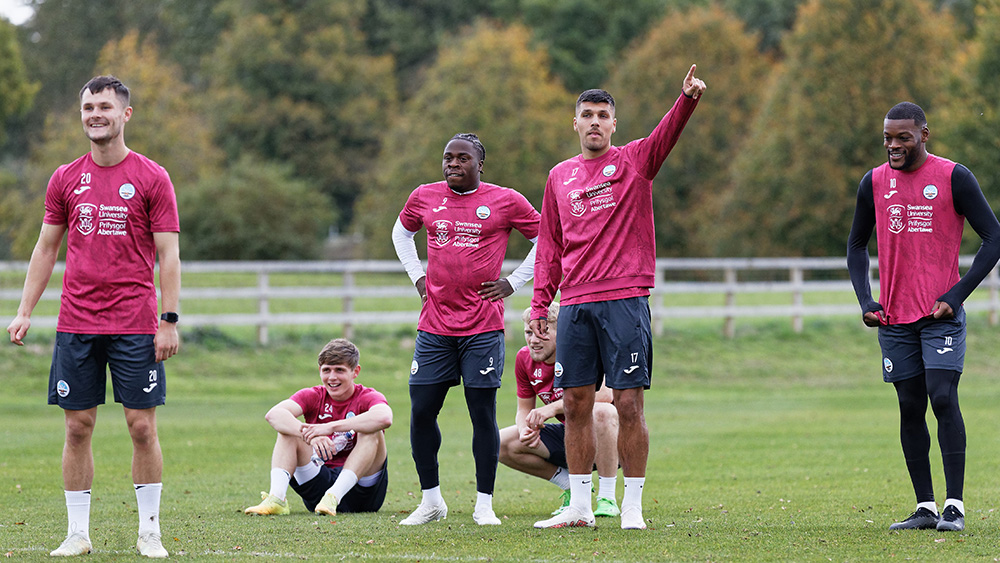 Players training at Carden Park