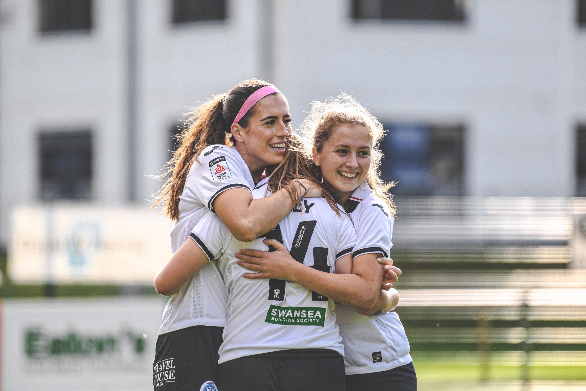 Swansea City Ladies Celebration