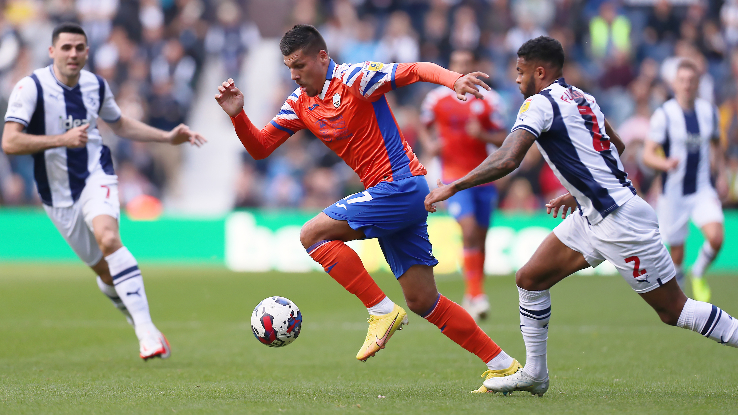 West Bromwich Albion 3-2 Swansea City: Baggies survive Swans