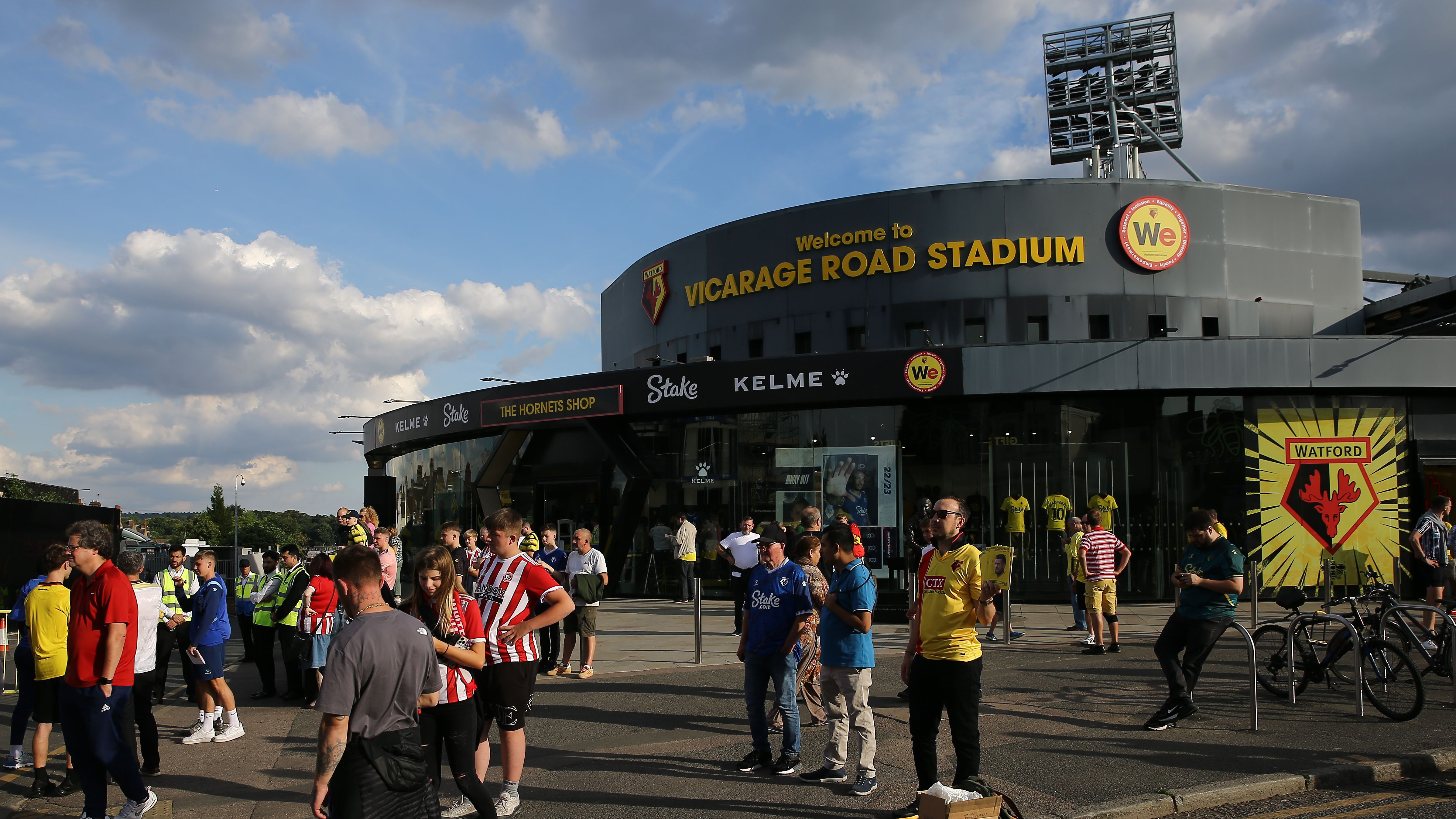 External shot of Watford's ground