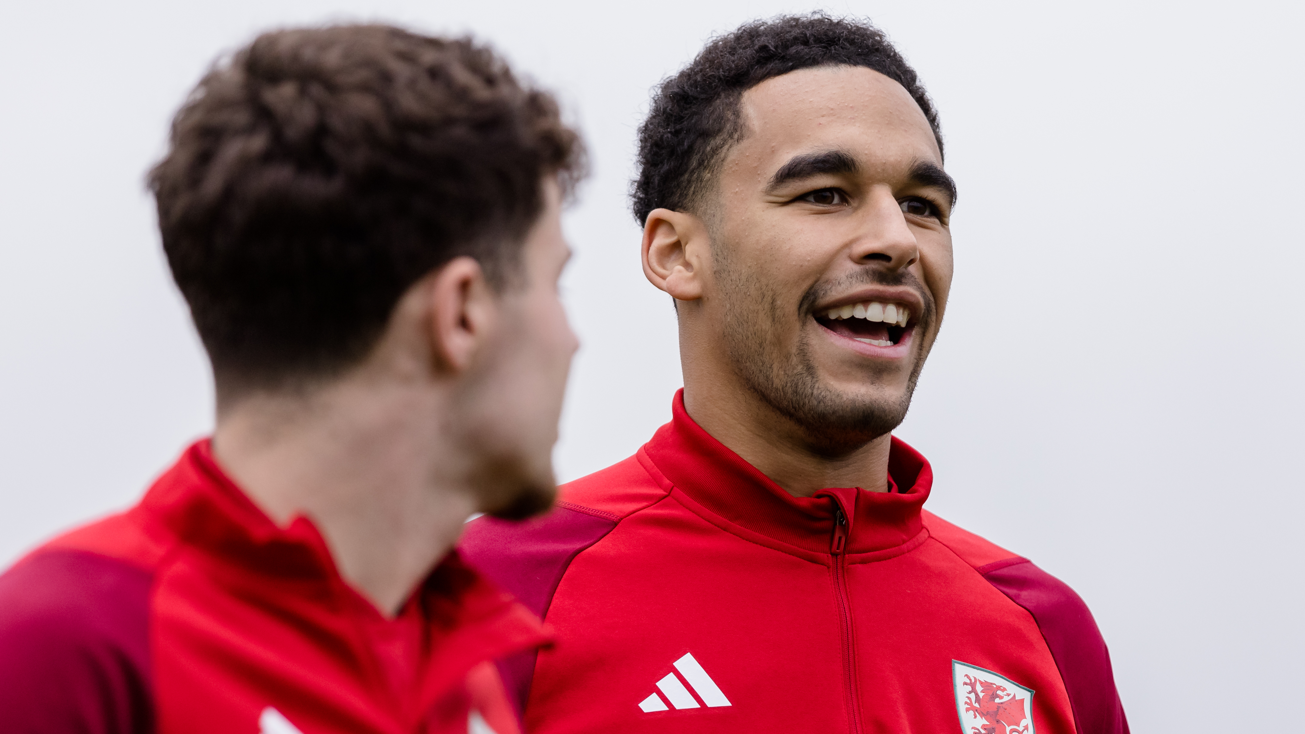 Ben Cabango on Wales camp