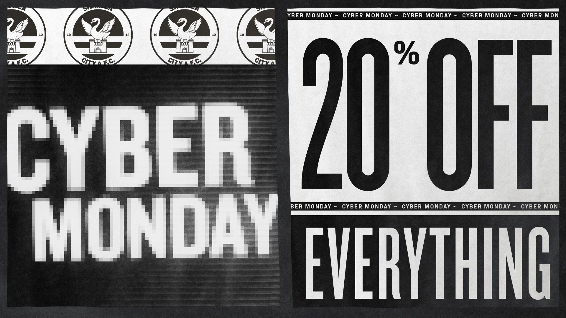 Cyber Monday 20% off eveything