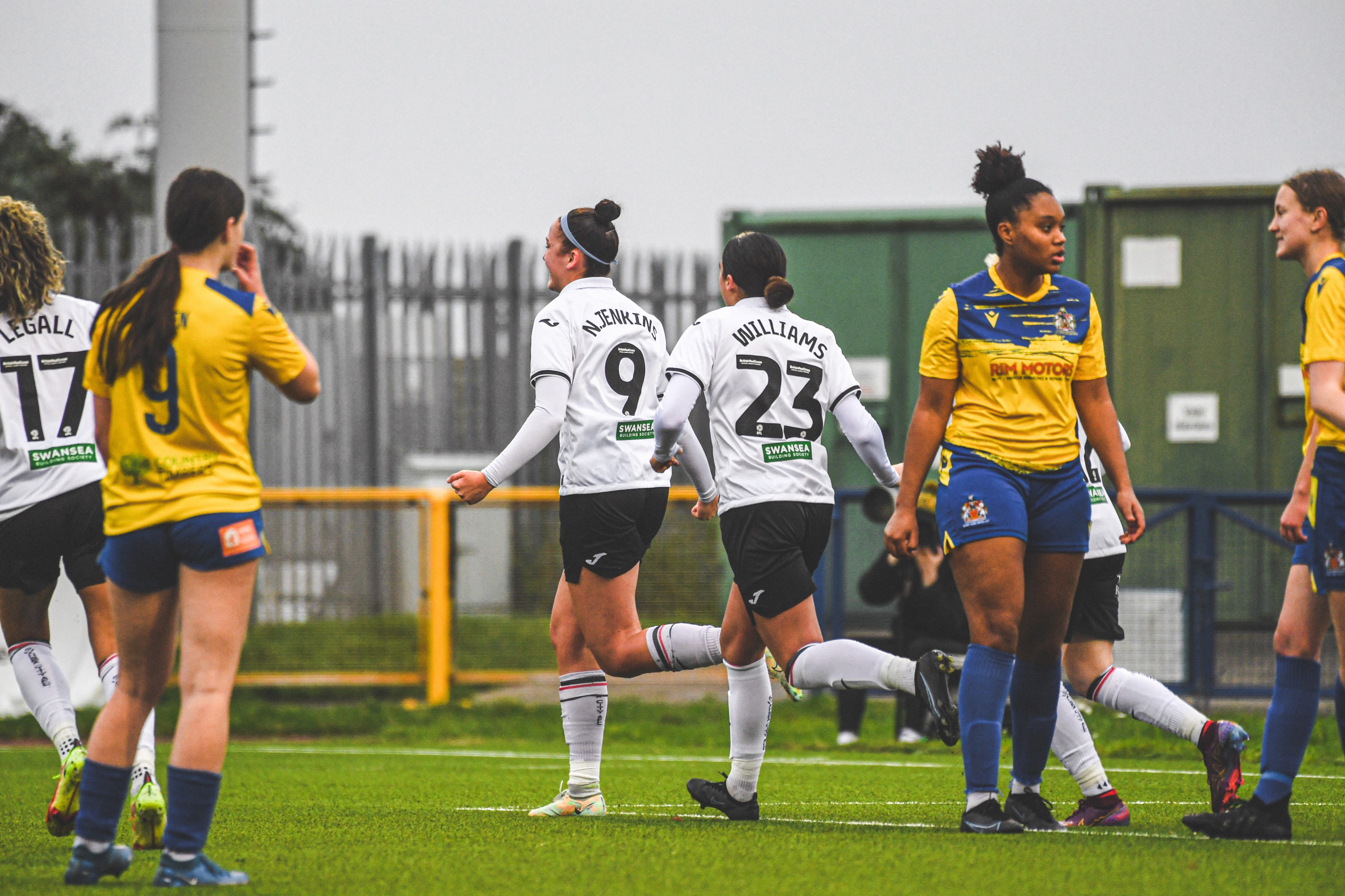 Nieve Jenkins Swansea City Ladies vs Barry 