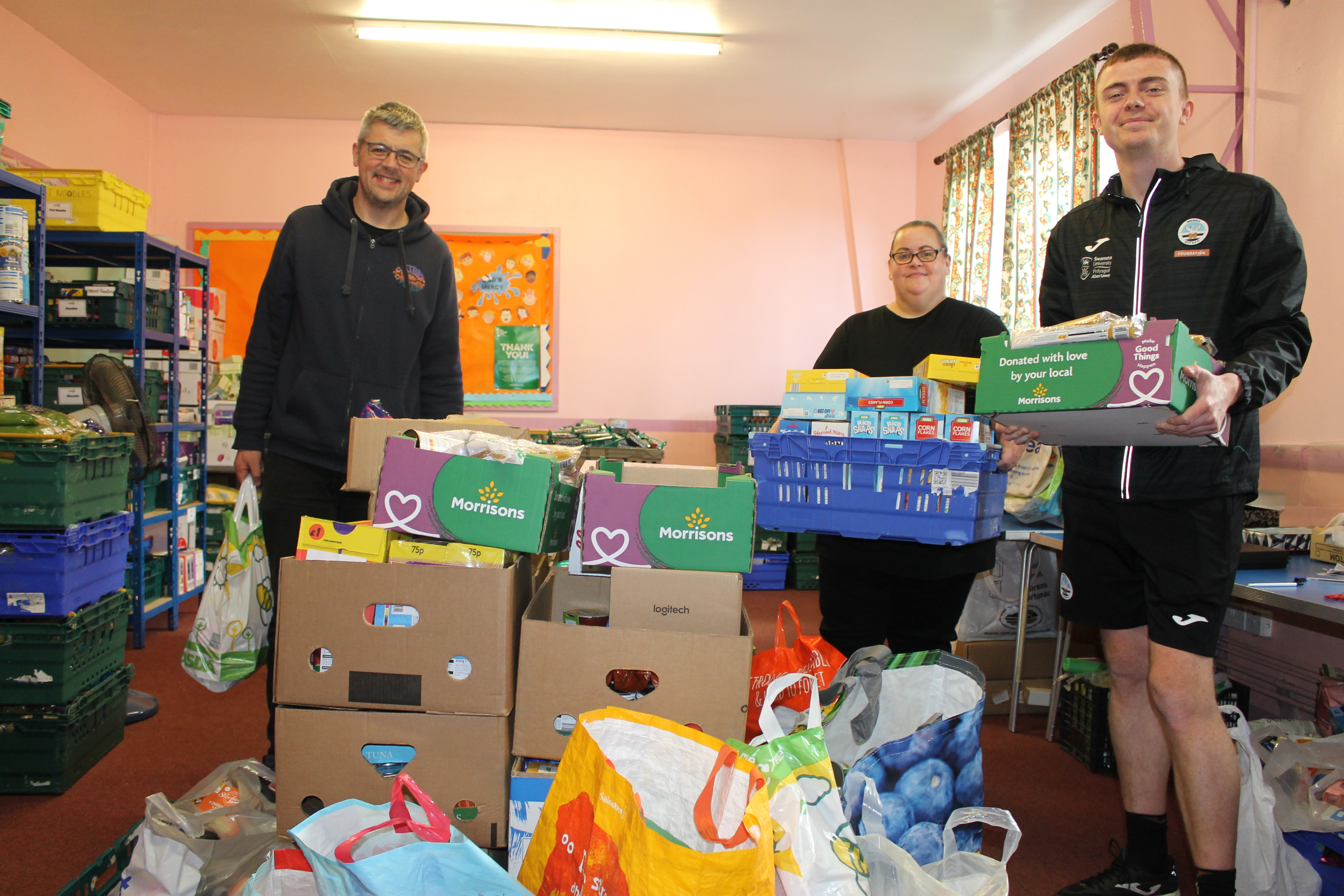 Foodbank donation