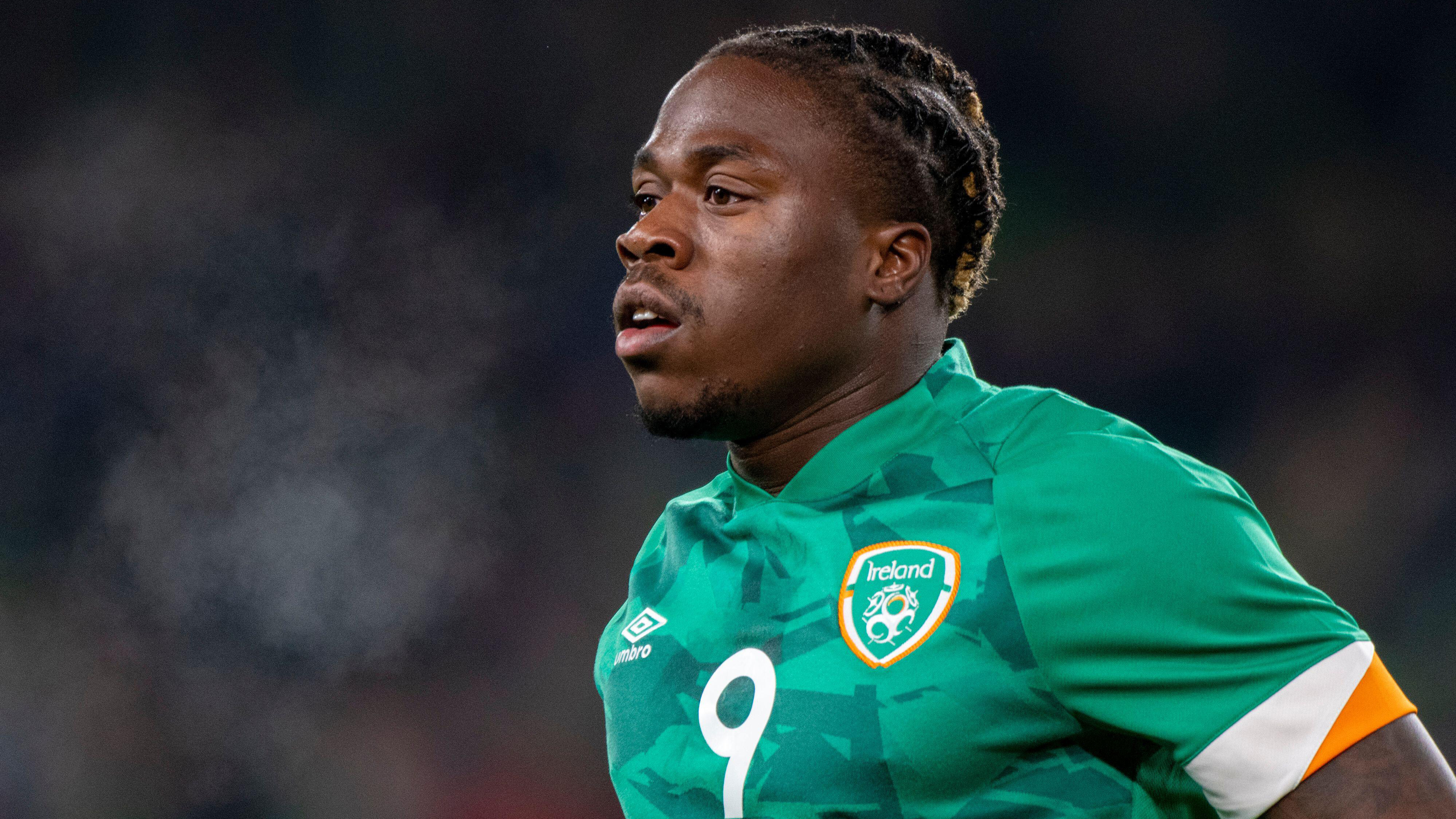 Michael Obafemi representing Ireland