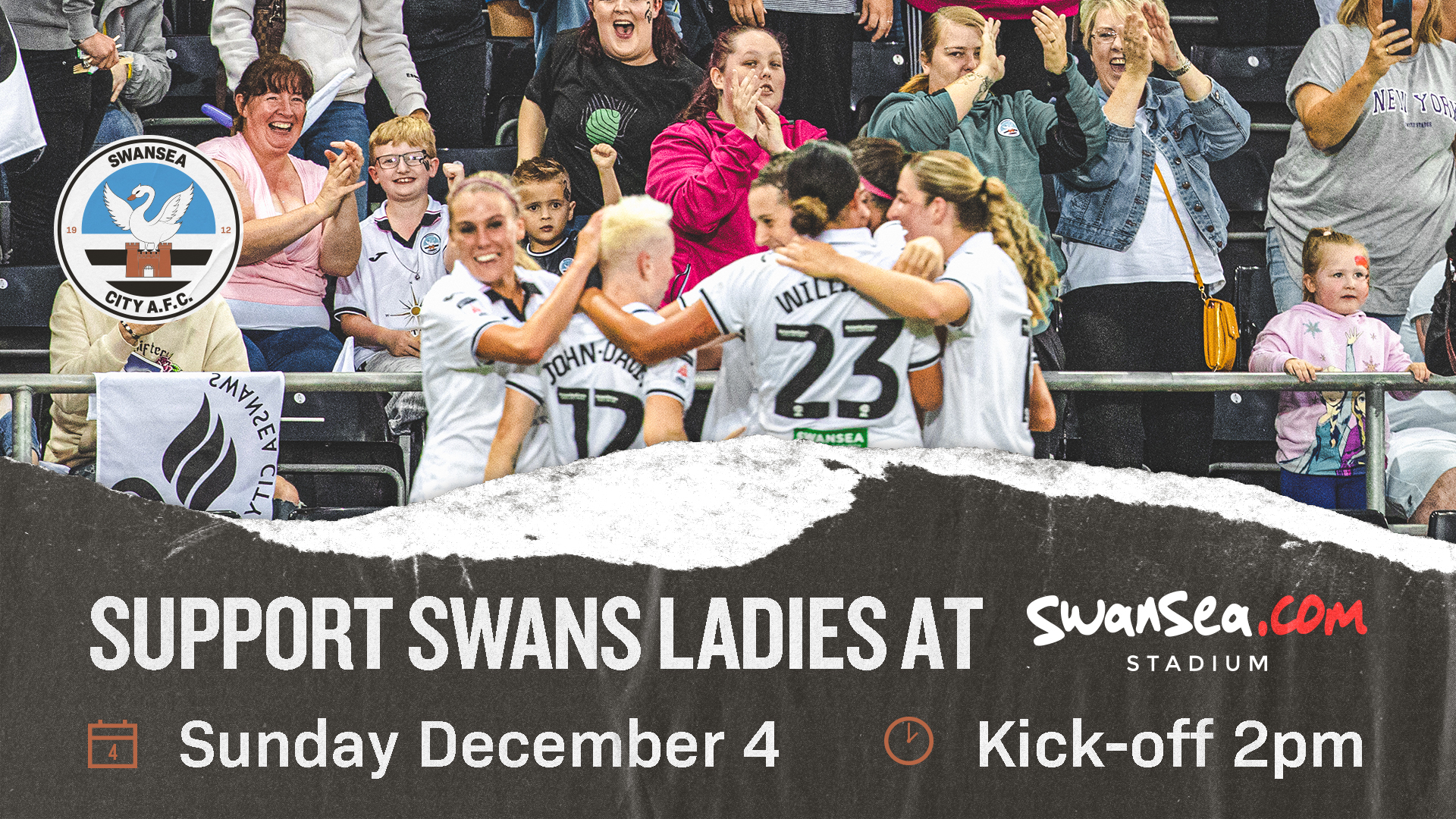 Swansea City Ladies - promotion
