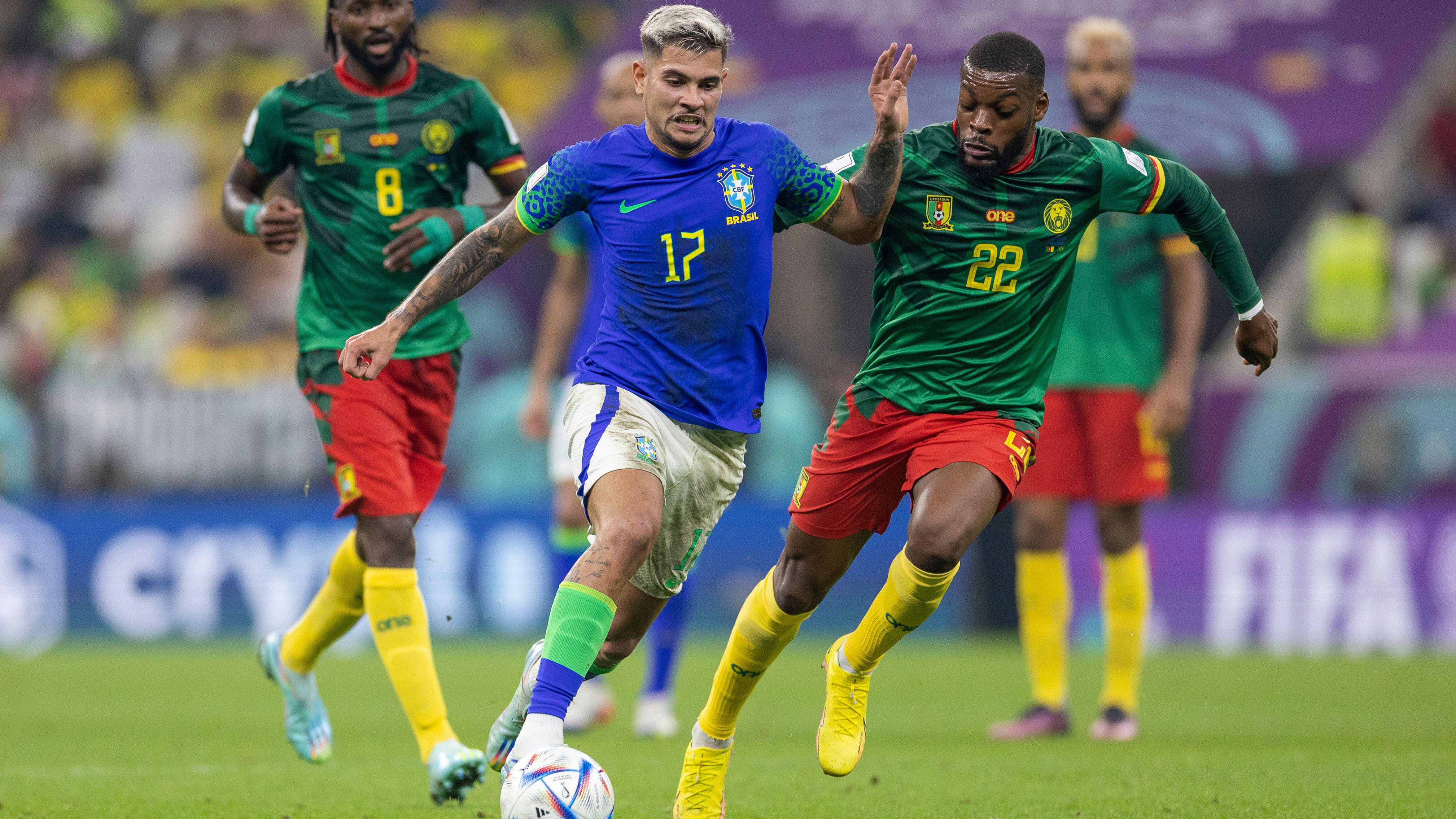 Olivier Ntcham v Brazil