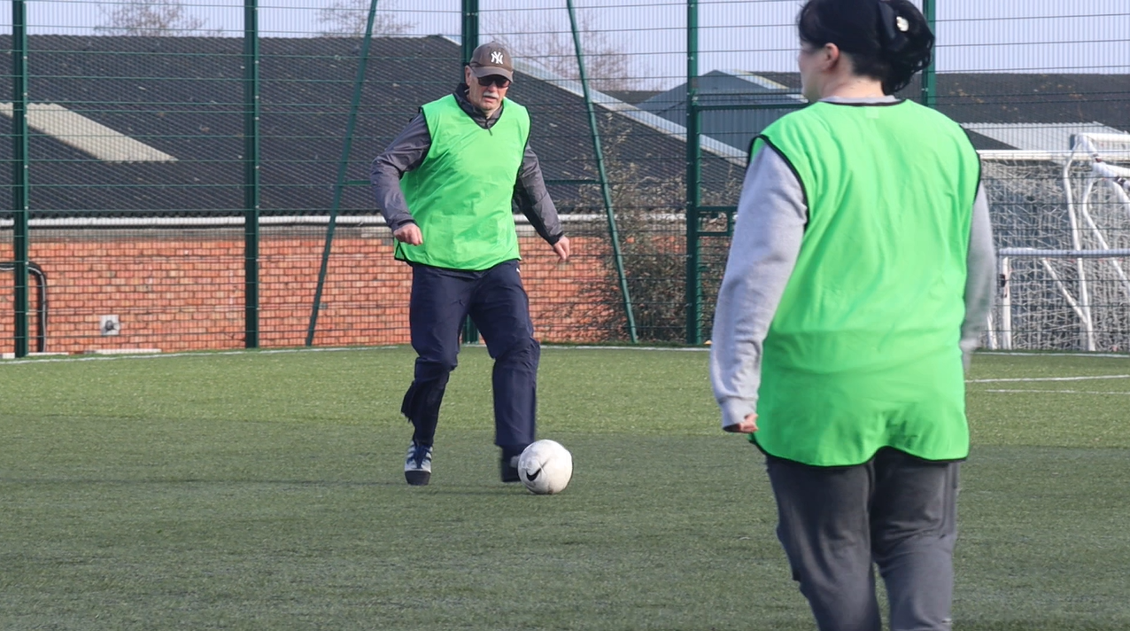 Swans Foundation Walking Football participant Brian 