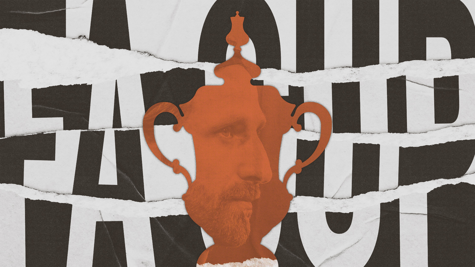 Bristol City FA Cup programme artwork