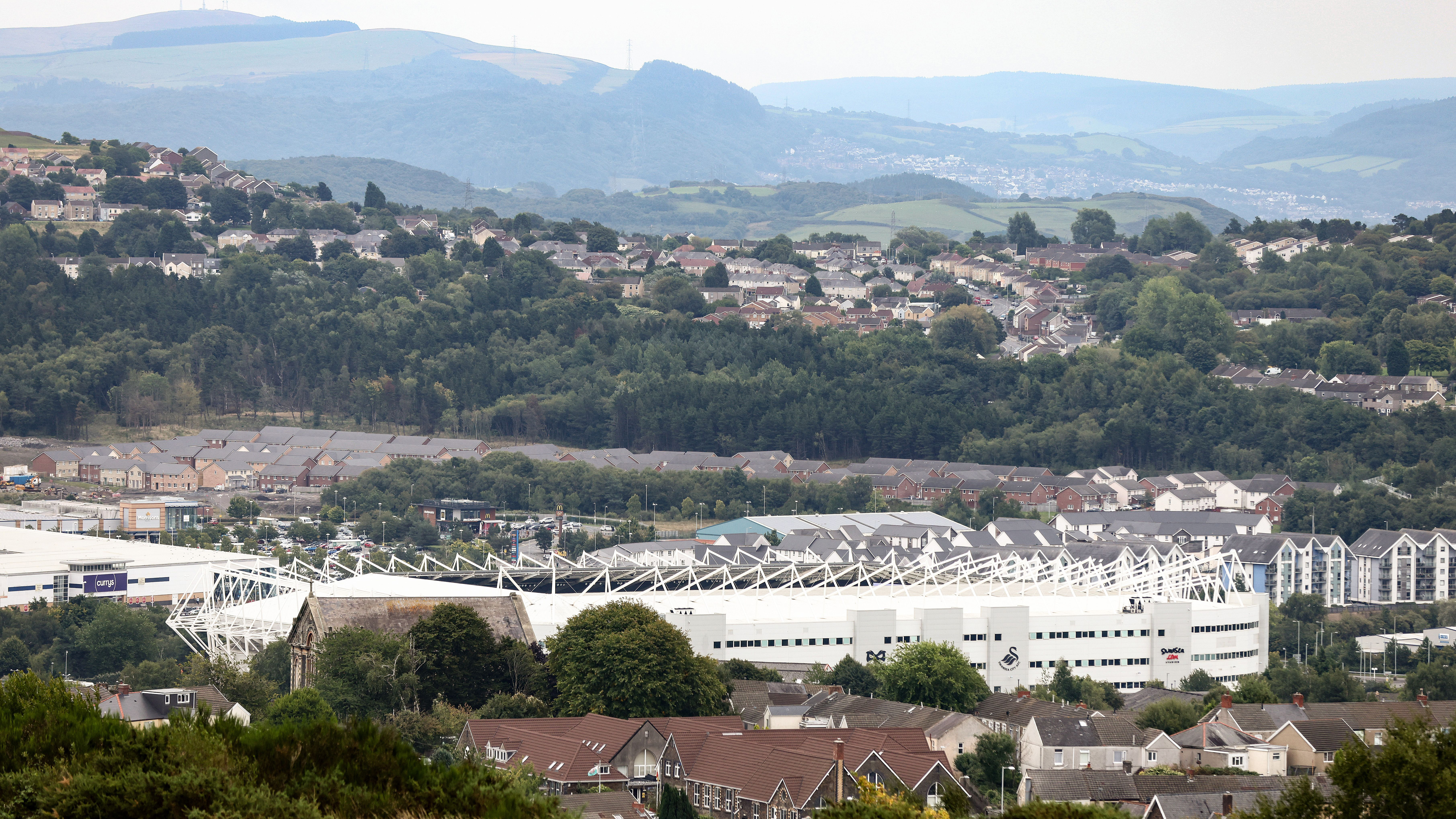 Swansea.com Stadium  in the surroundings