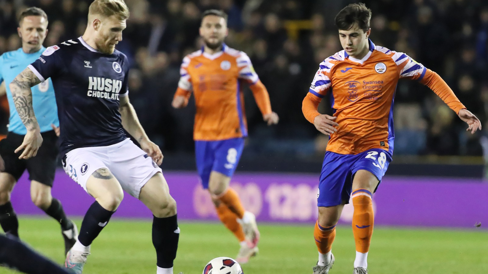 Millwall 2-1 Swansea: Charlie Cresswell and Andreas Voglsammer steer Lions  to victory, Football News