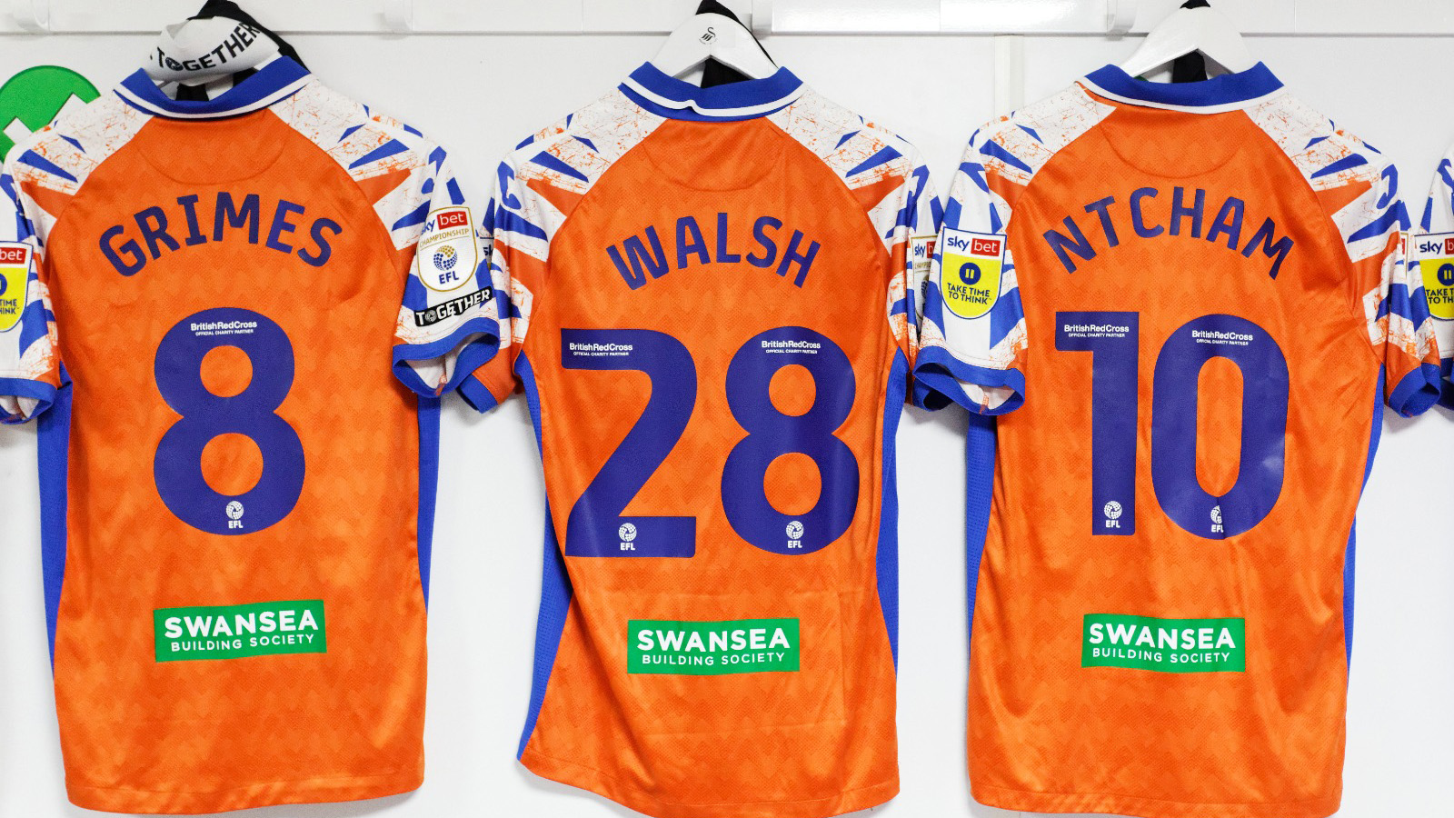 Grimes, Walsh Ntcham shirts