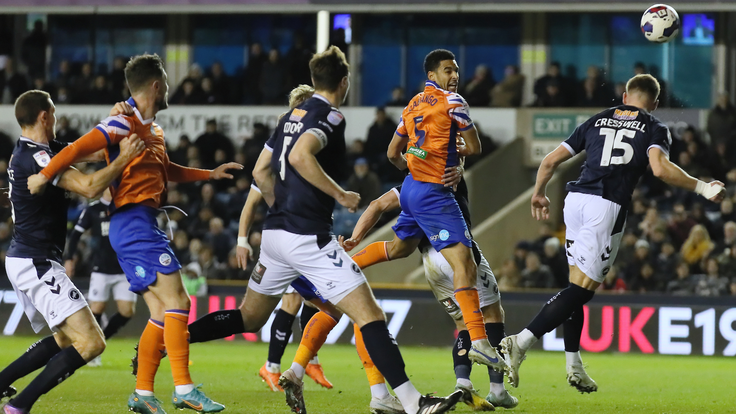 Gallery, Millwall v Swansea City