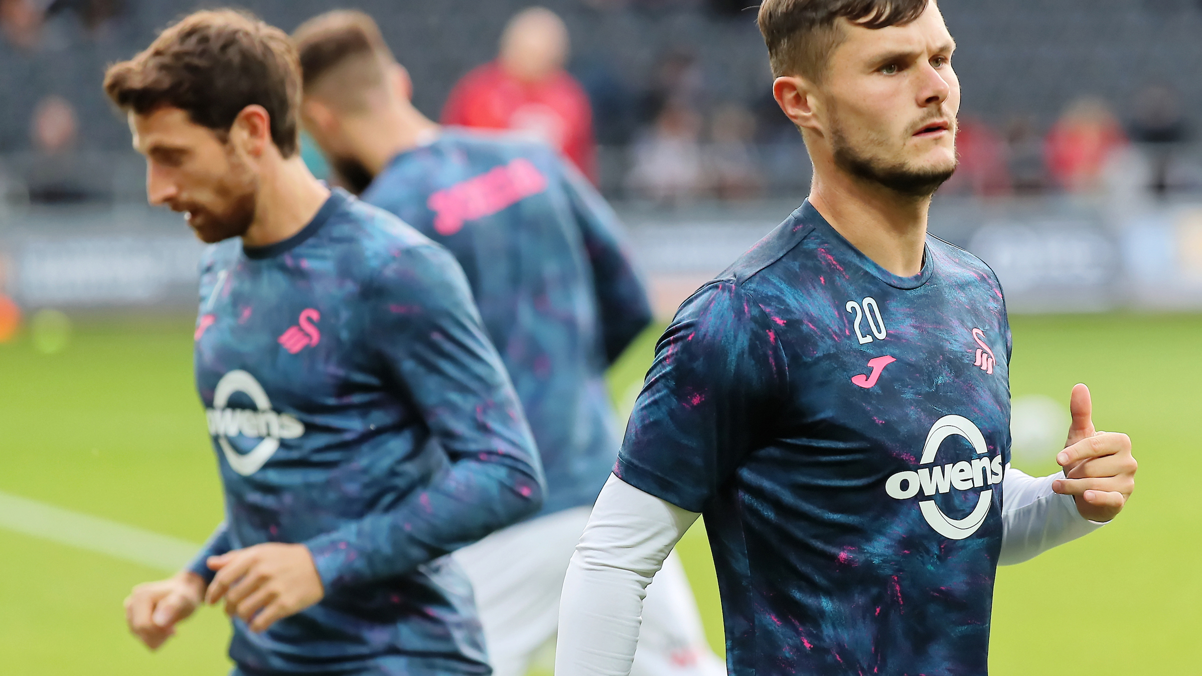 Bournemouth warm-up Joe Allen Liam Cullen