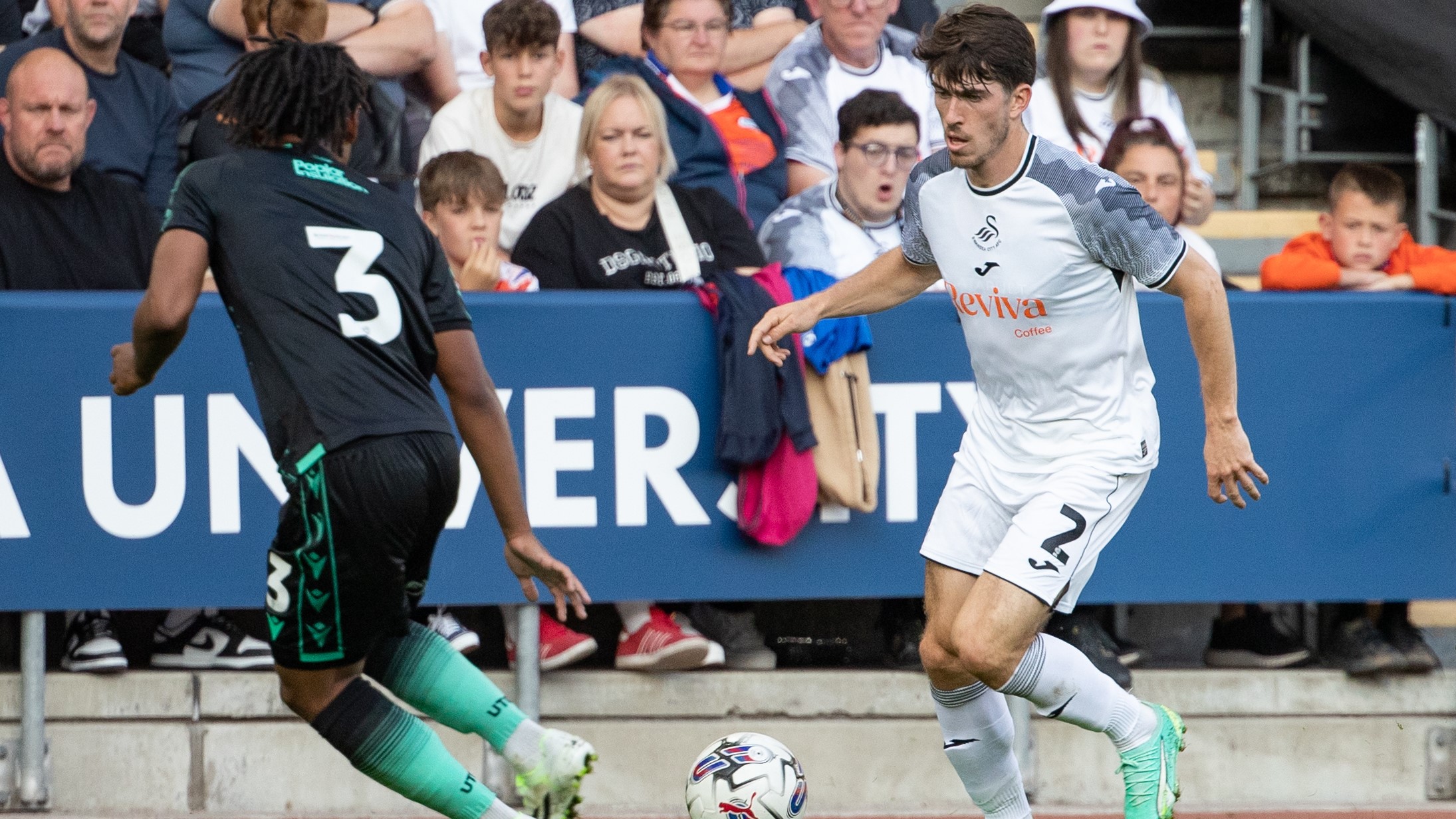 Josh Key against Bristol Rovers