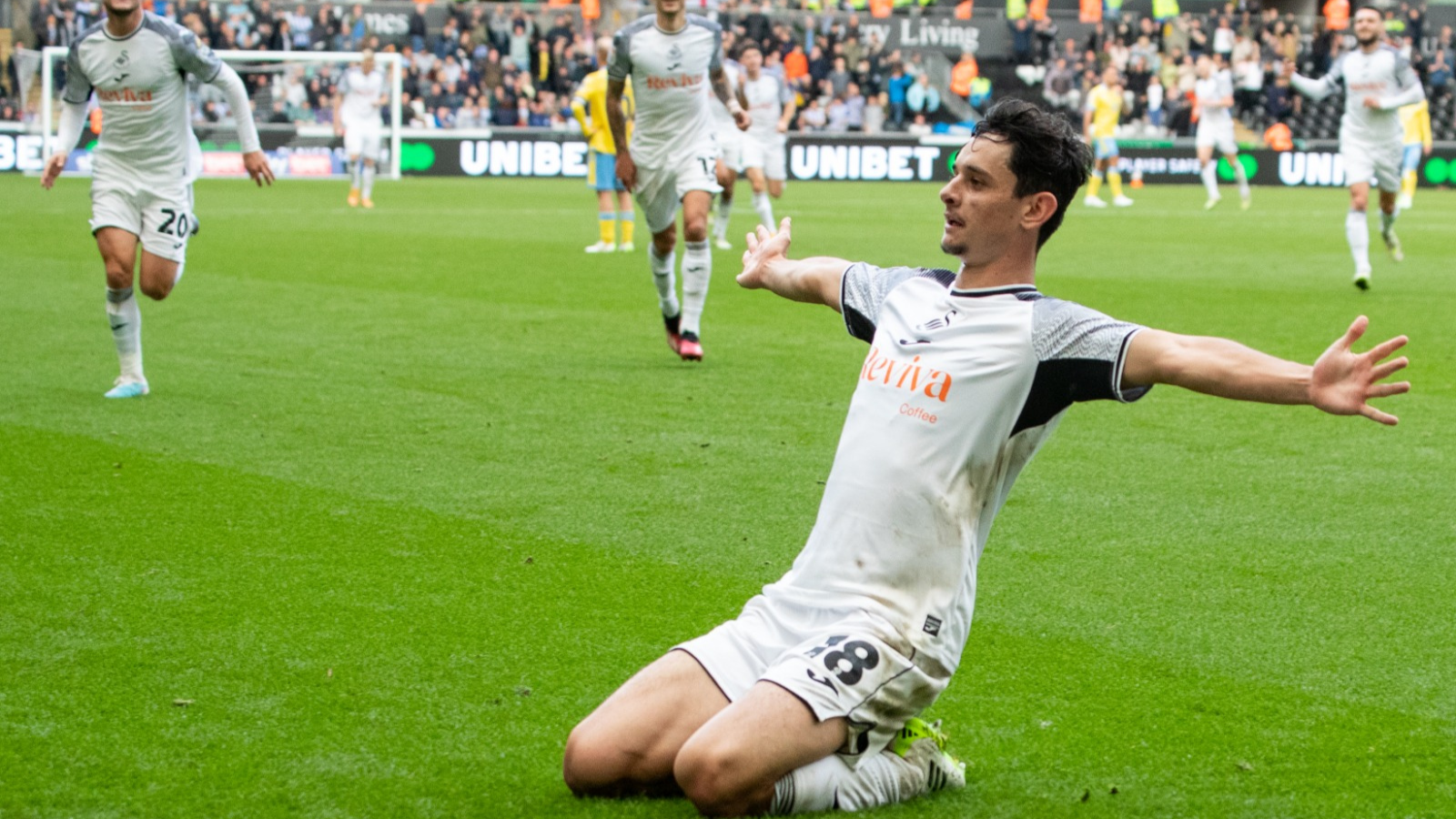 Millwall 2-1 Swansea: Charlie Cresswell and Andreas Voglsammer