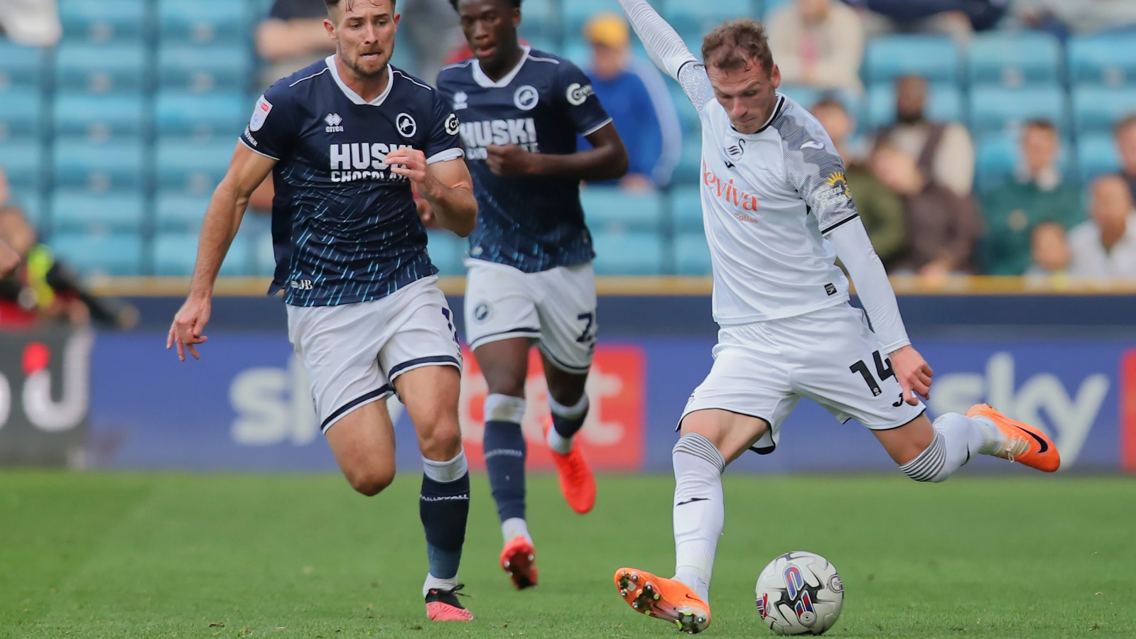 Millwall FC - Millwall v Swansea City in focus