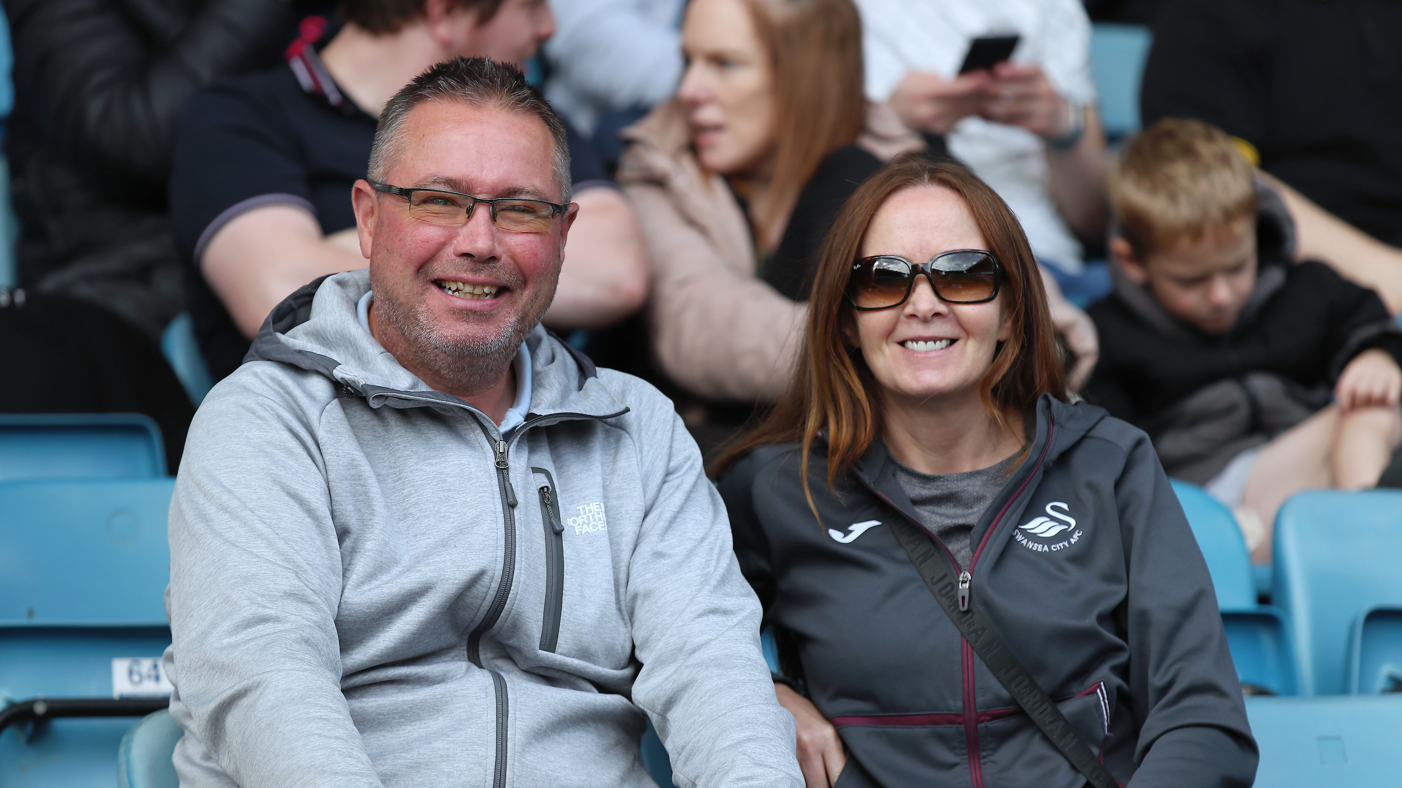 Fan gallery, Millwall v Swansea City