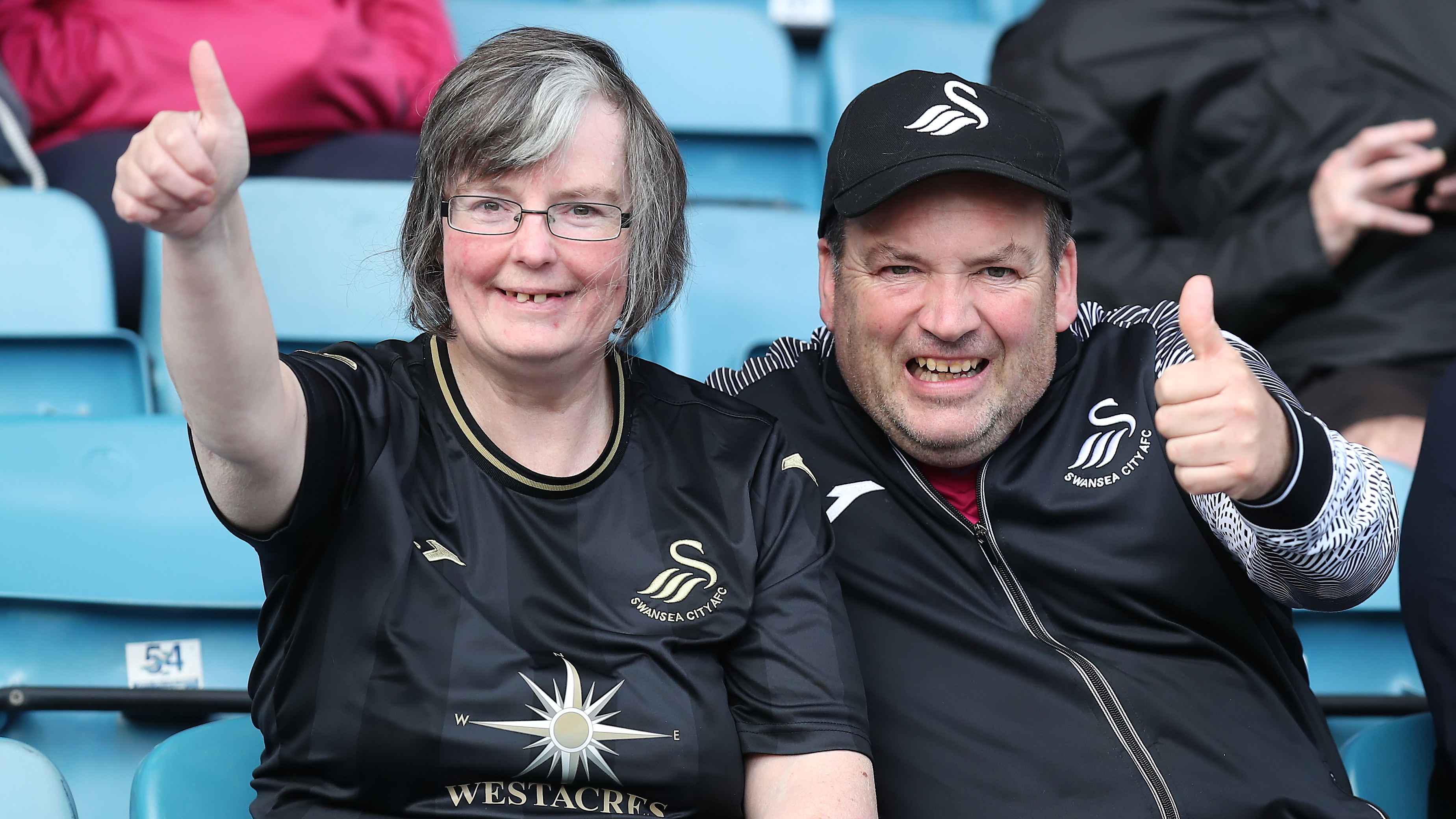 Fan gallery, Millwall v Swansea City