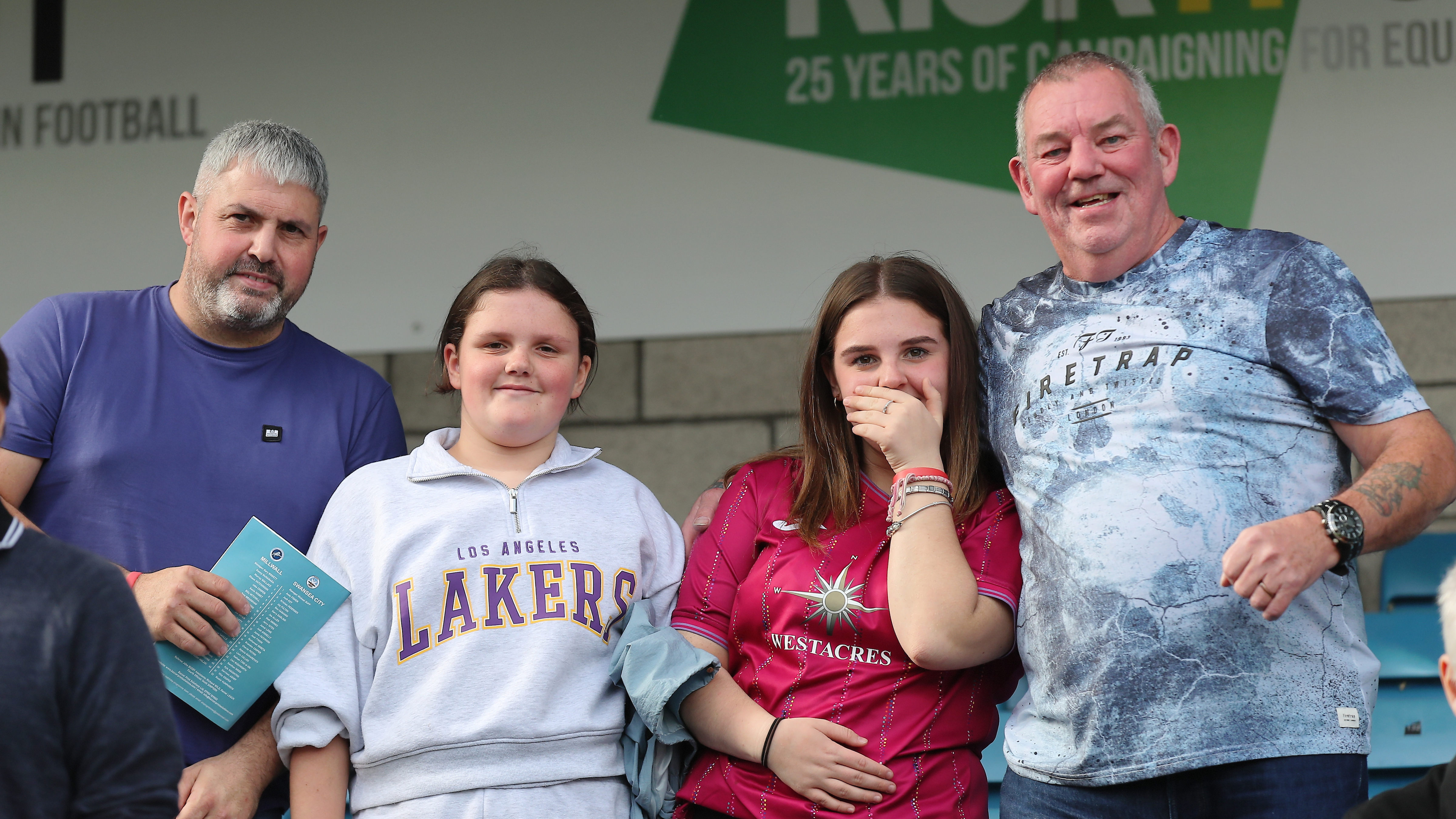 Fan gallery, Millwall v Swansea City