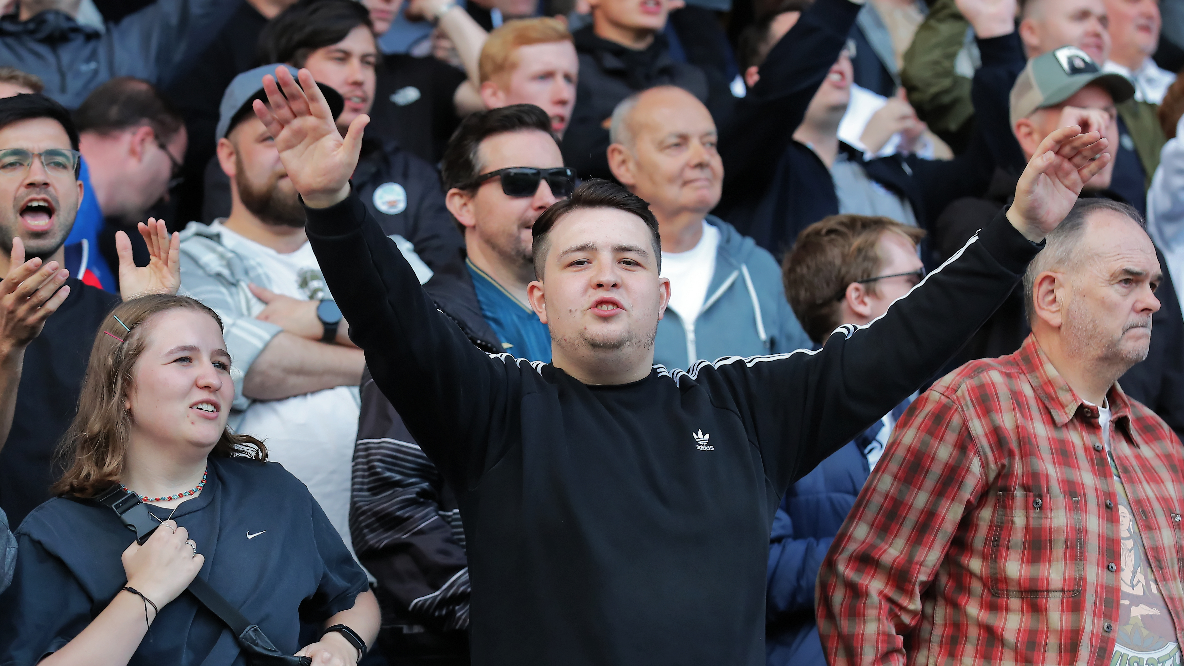 Fan gallery, Millwall v Swansea City