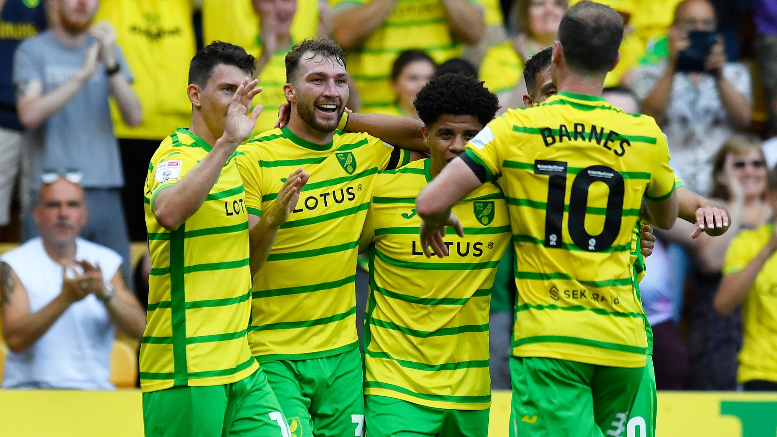 Norwich City - celebration