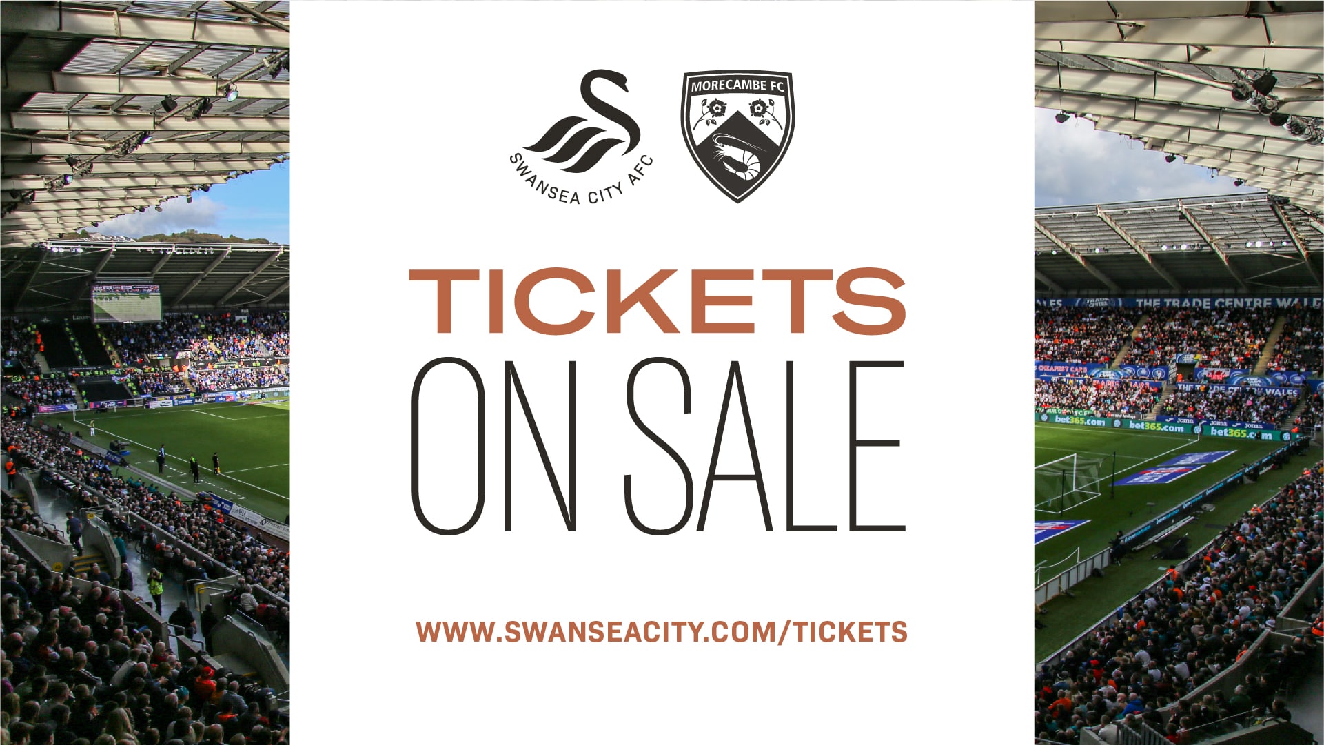 Tickets on sale - Morecambe FA Cup