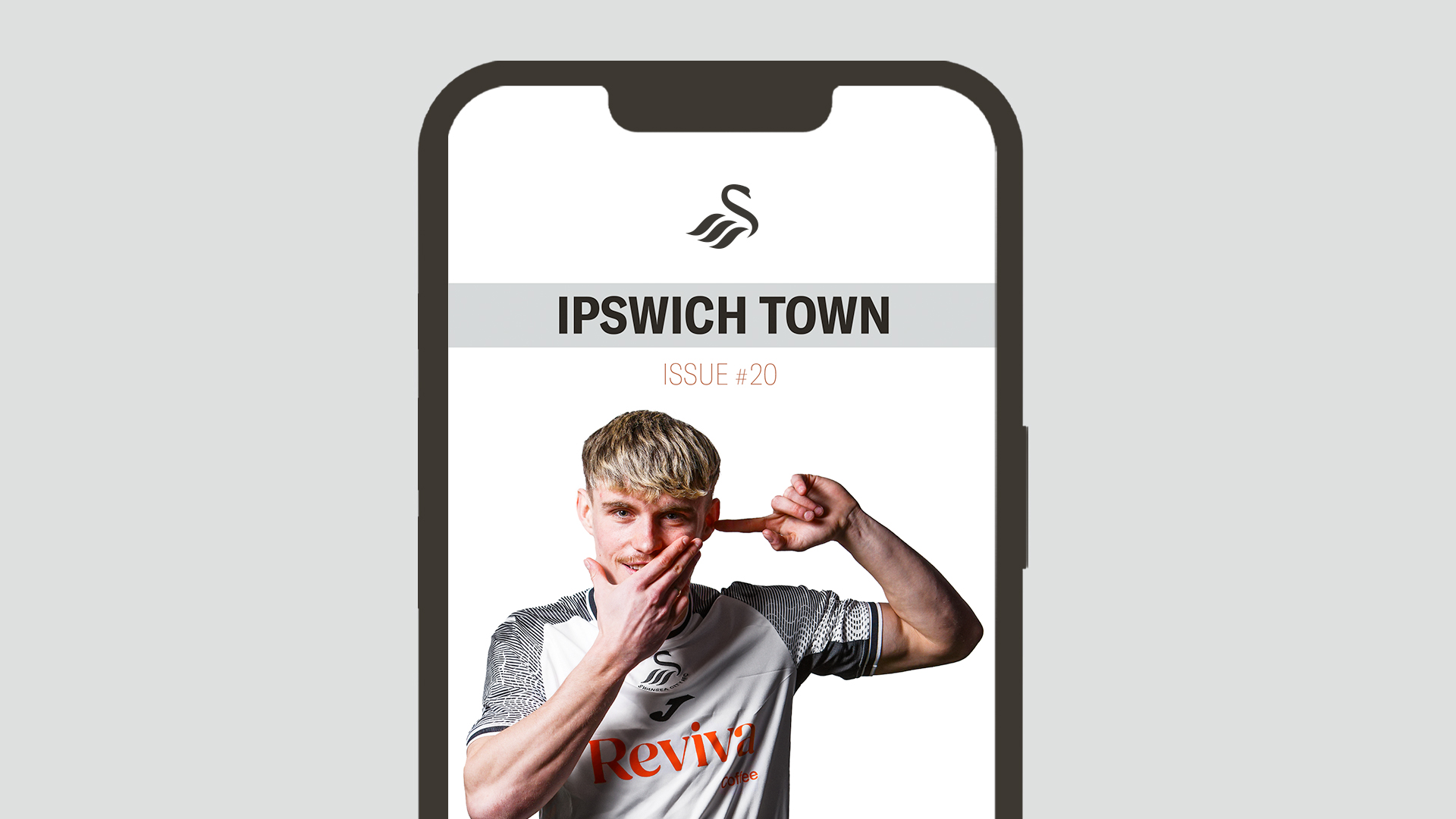 Ipswich Town programme artwork