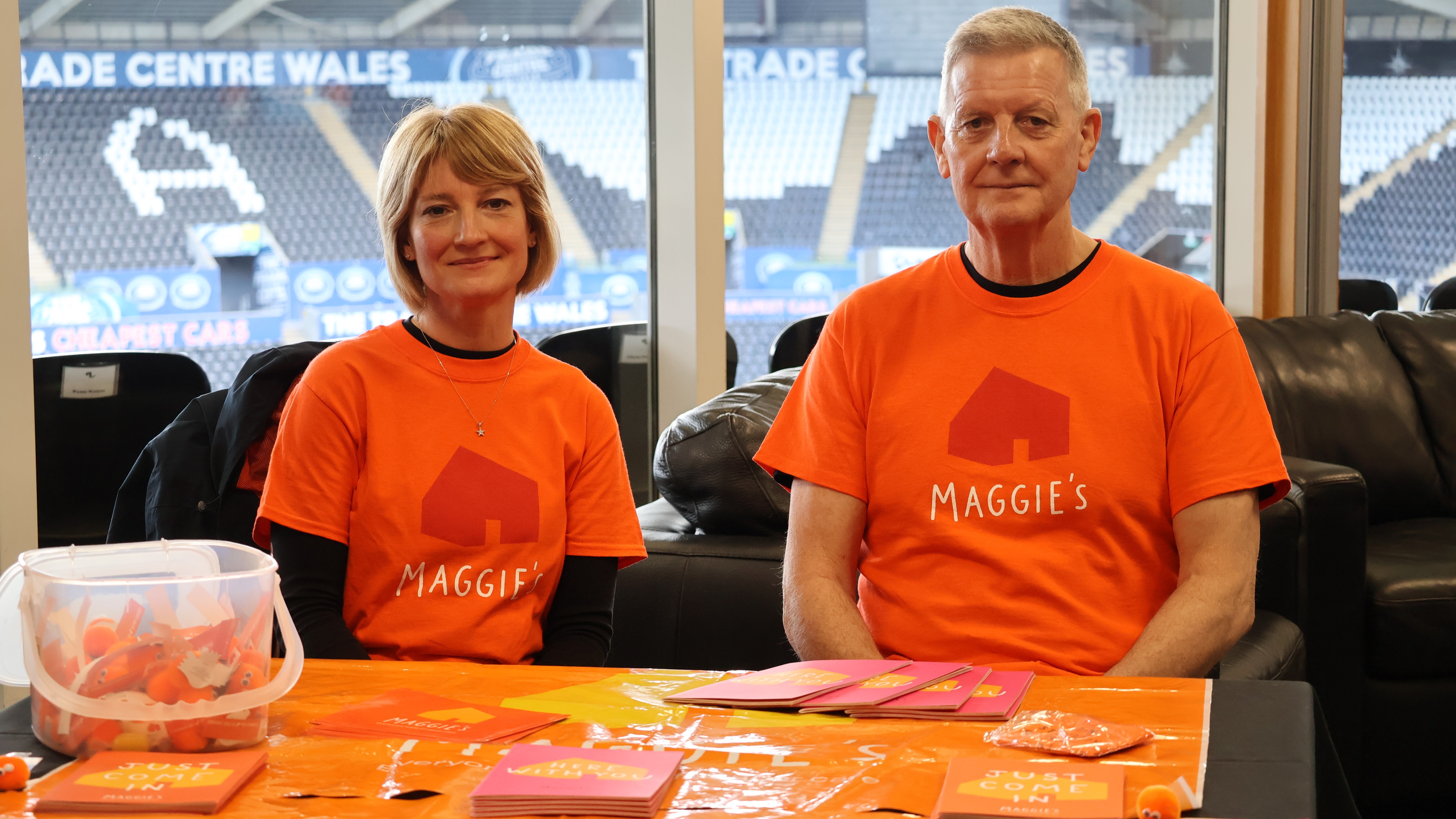 Maggie's at Prostate Cymru event