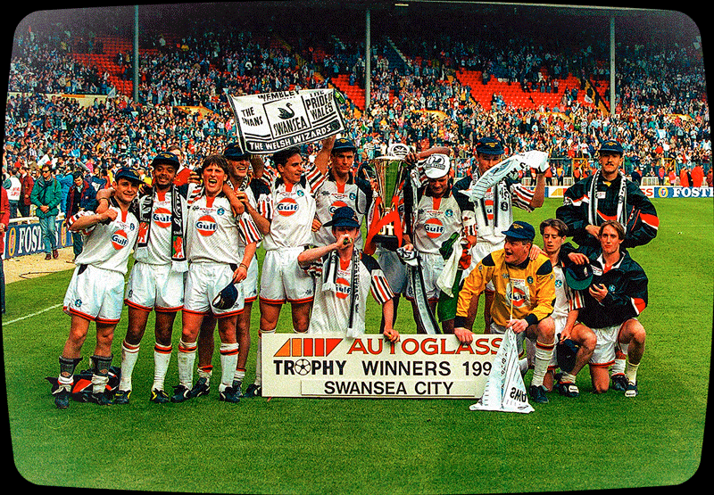 Image of the winning team celebrating