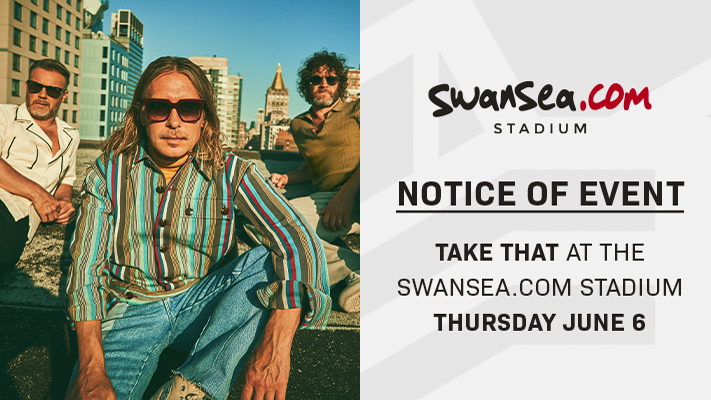 Notice of Event | Take That