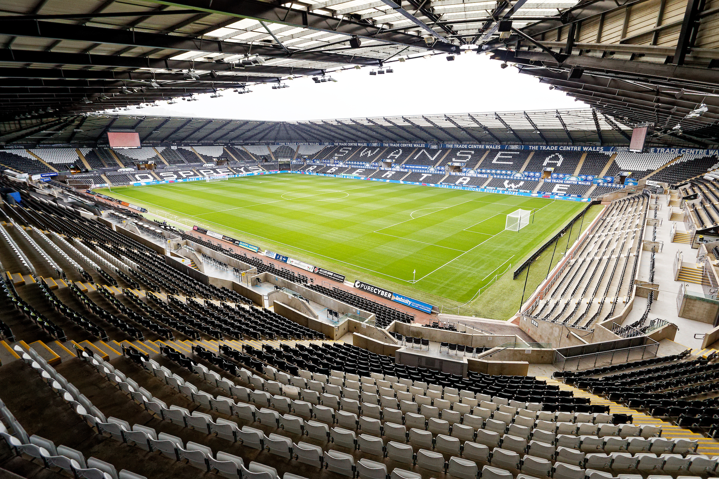 General view of the Swansea.com Stadium